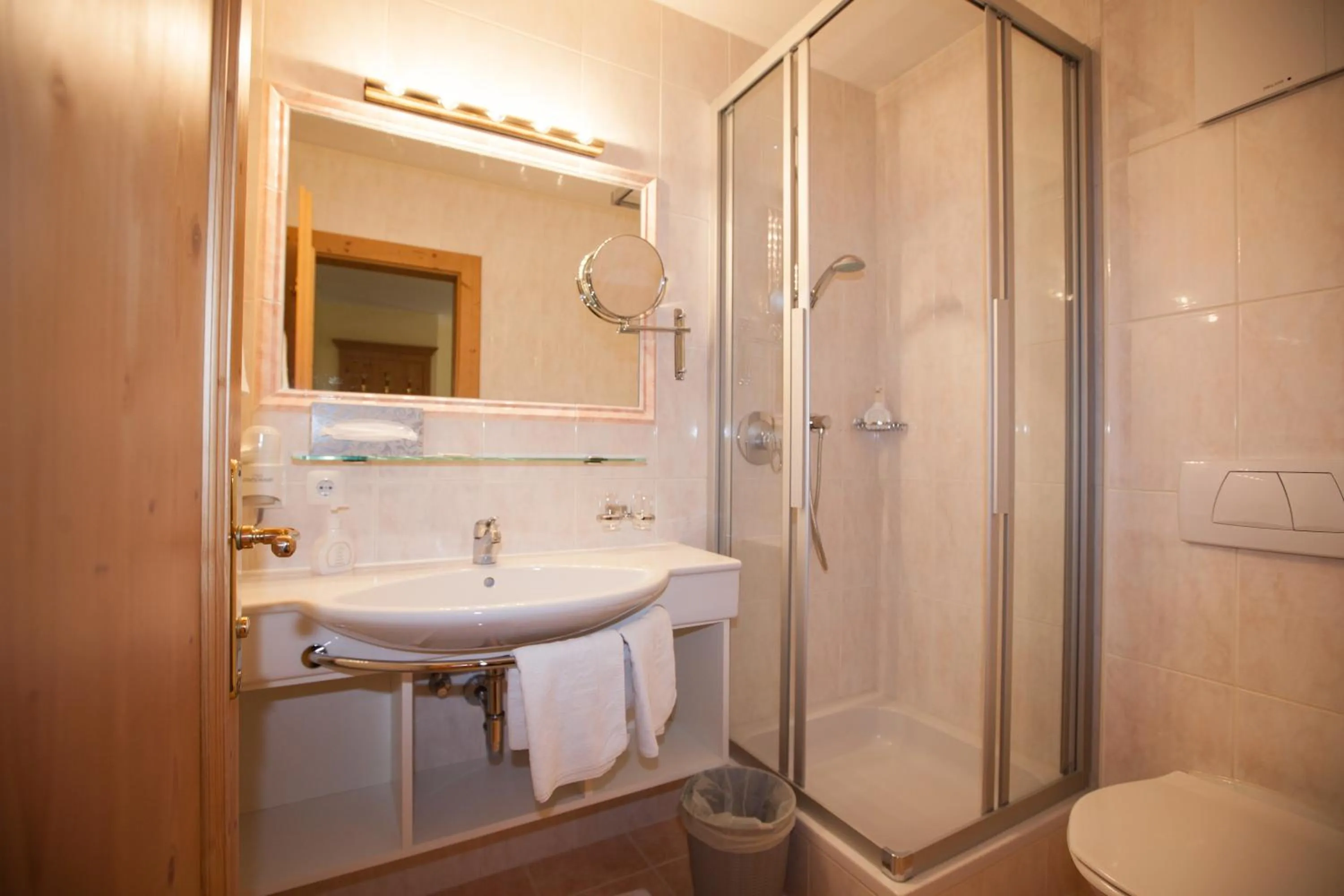 Bathroom in Alpenresidenz Trisanna