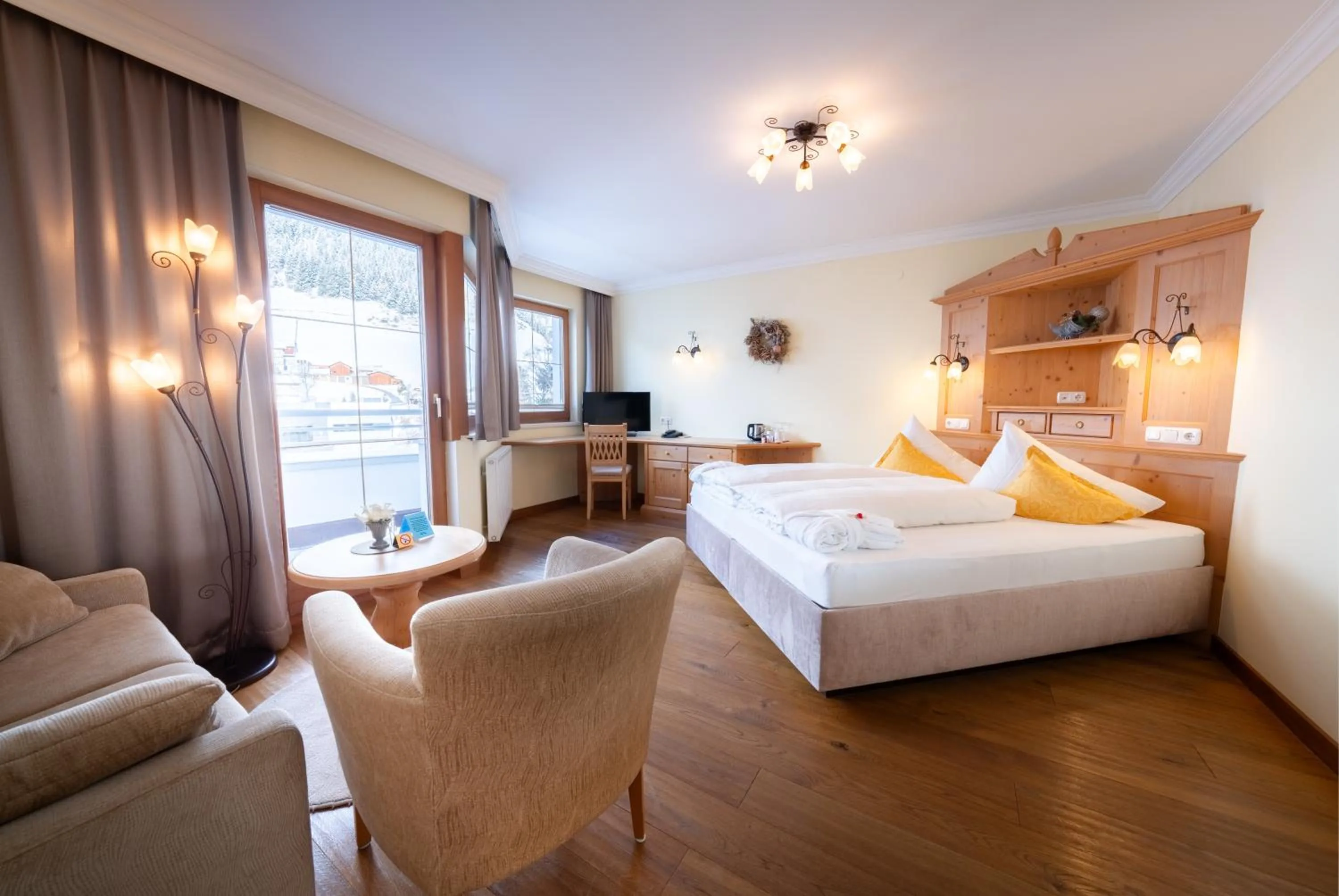 Bed in Alpenresidenz Trisanna