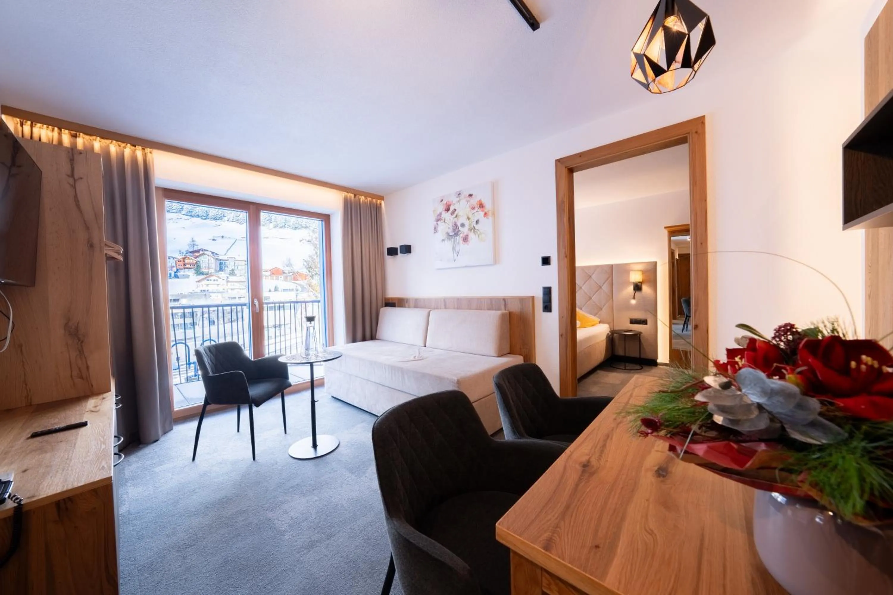 Bed in Alpenresidenz Trisanna