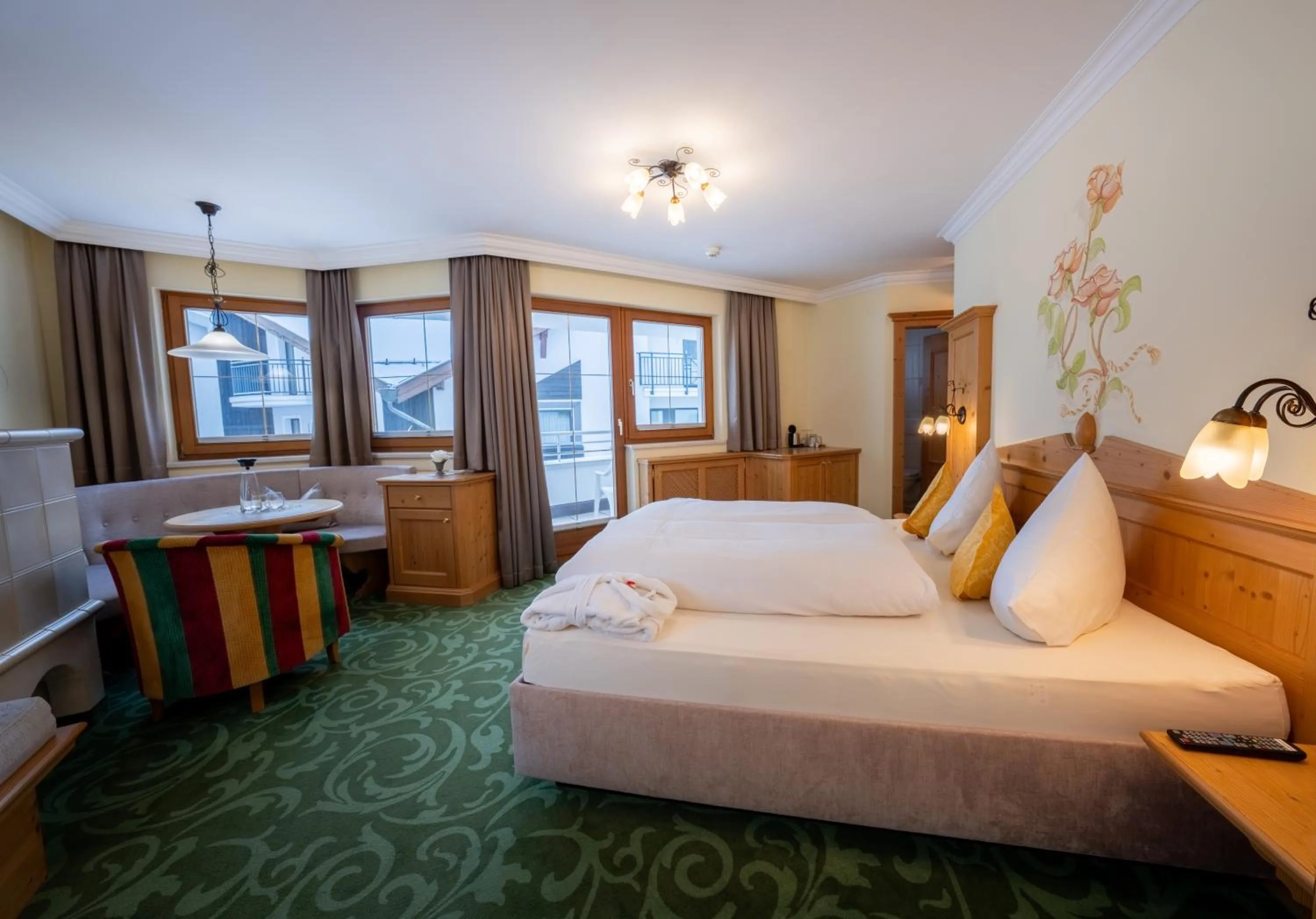 Bed in Alpenresidenz Trisanna