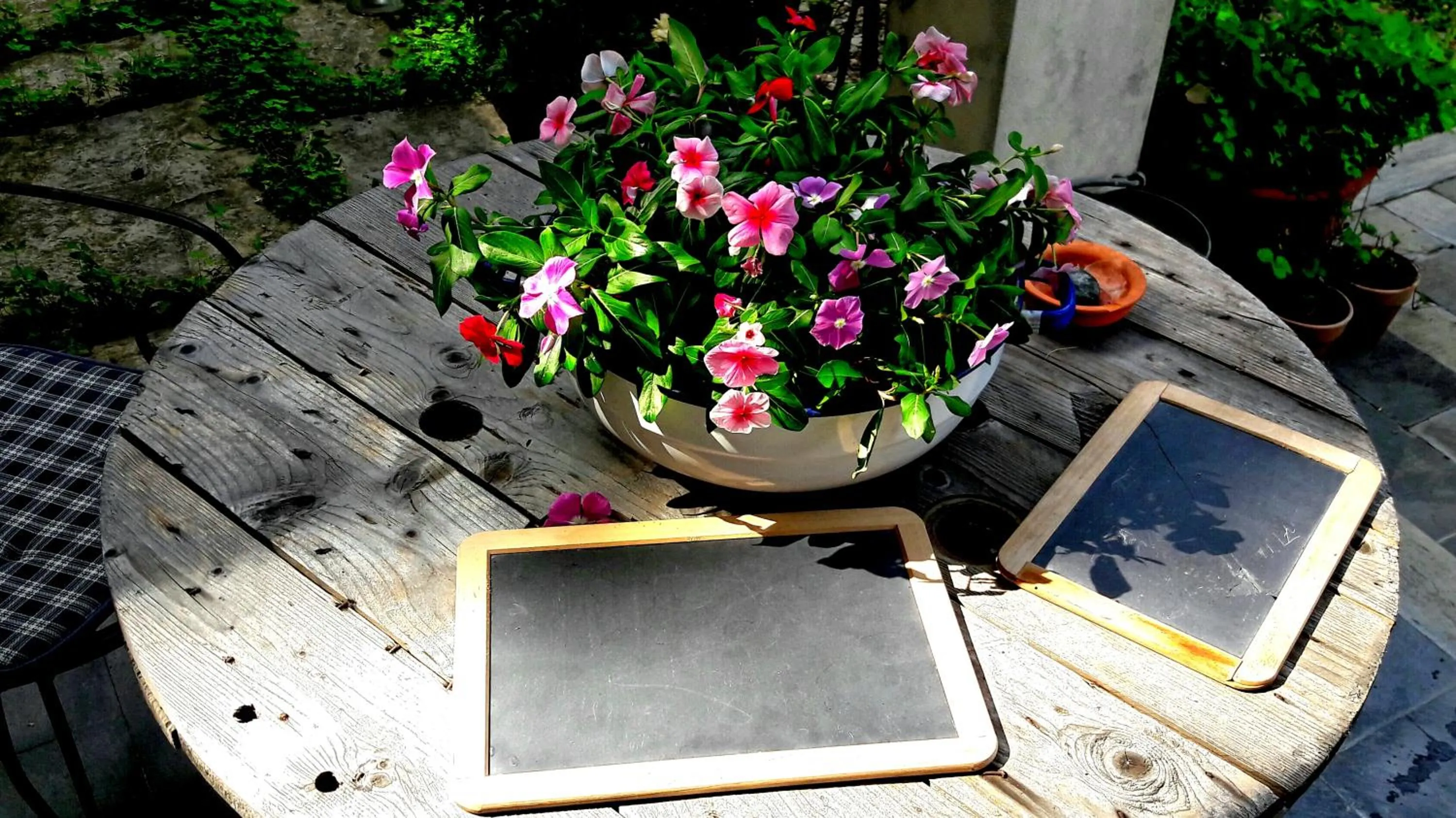 Patio in The italian riviera