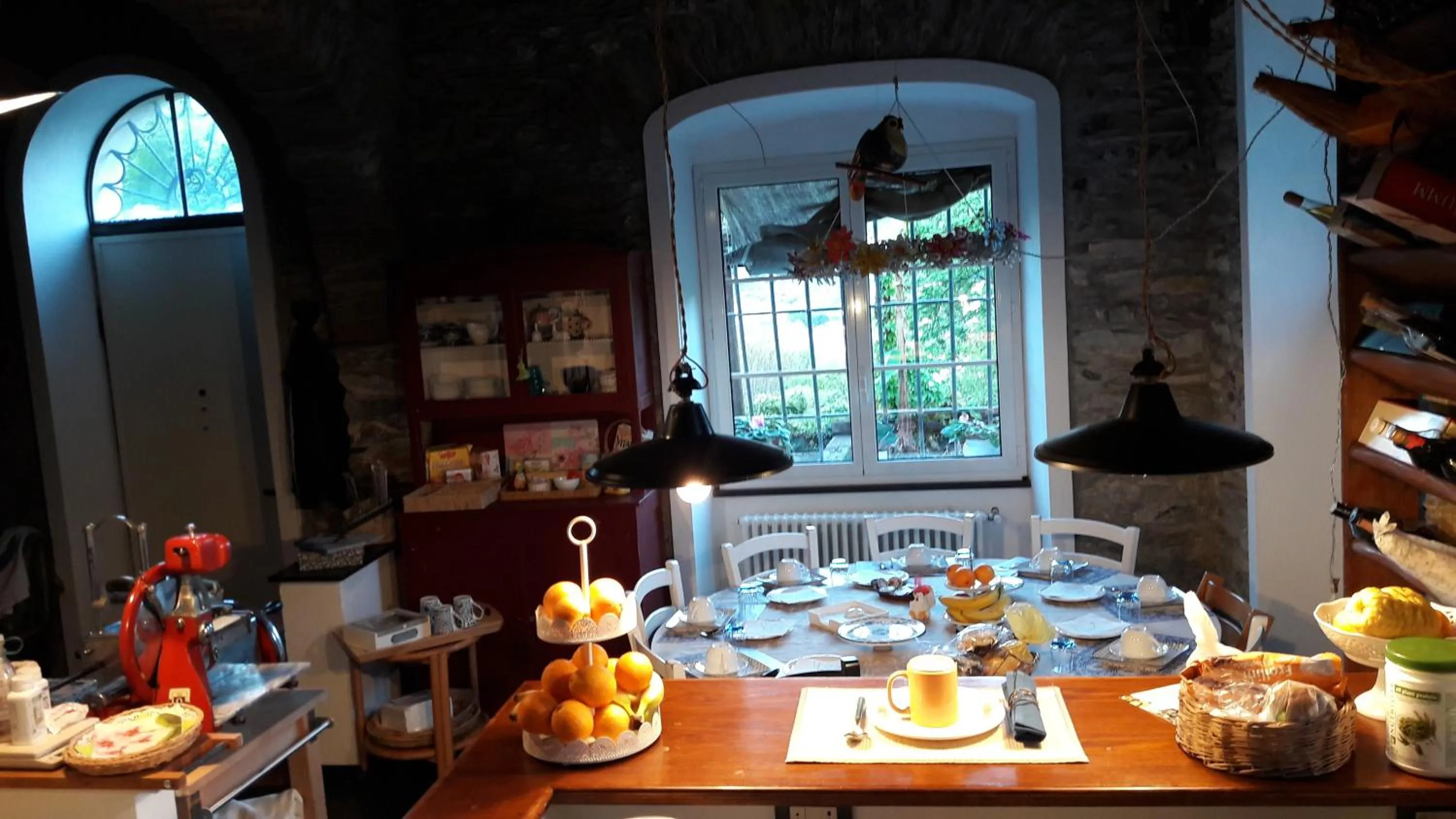 Breakfast in The italian riviera