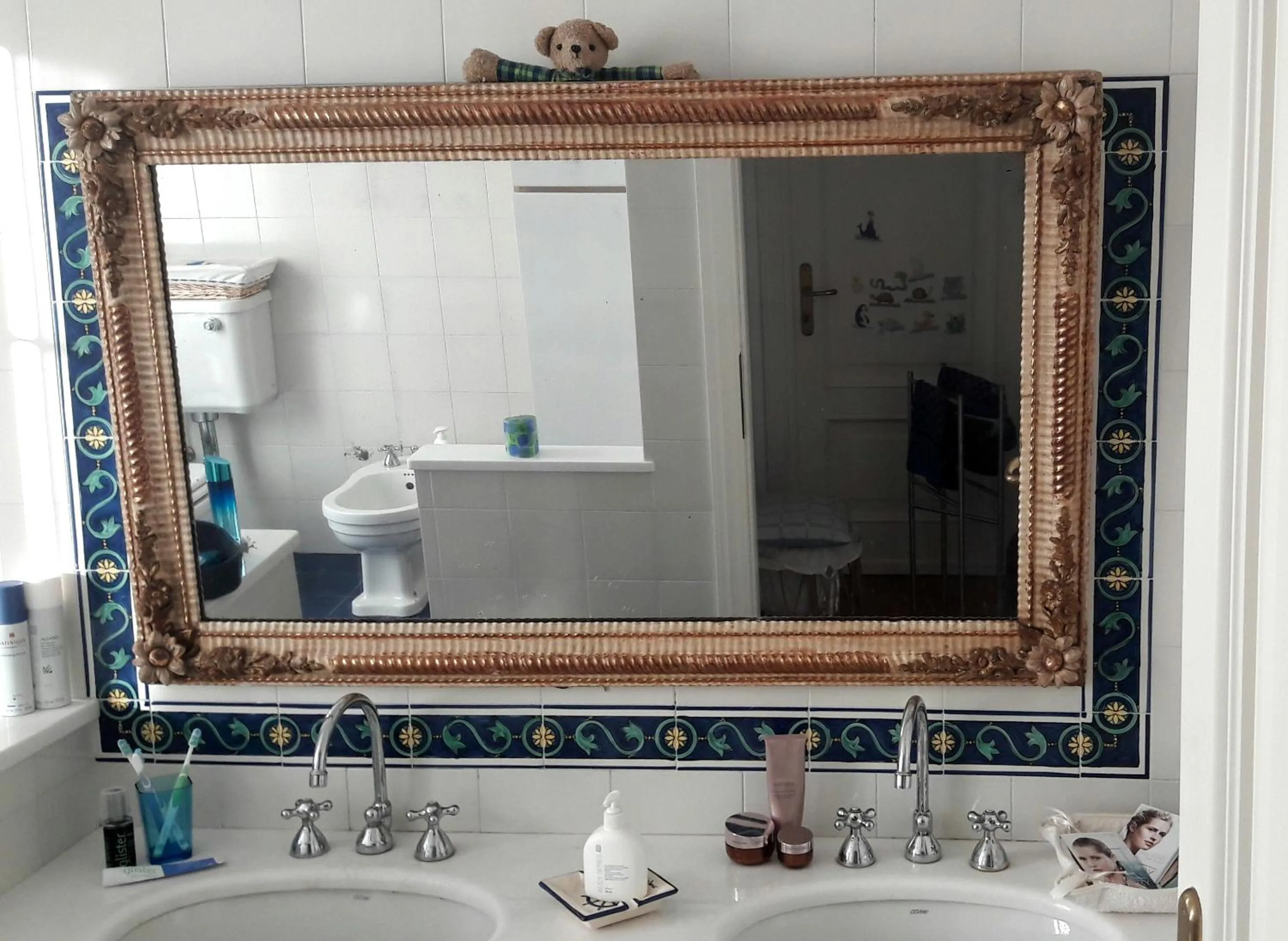 Decorative detail in The italian riviera