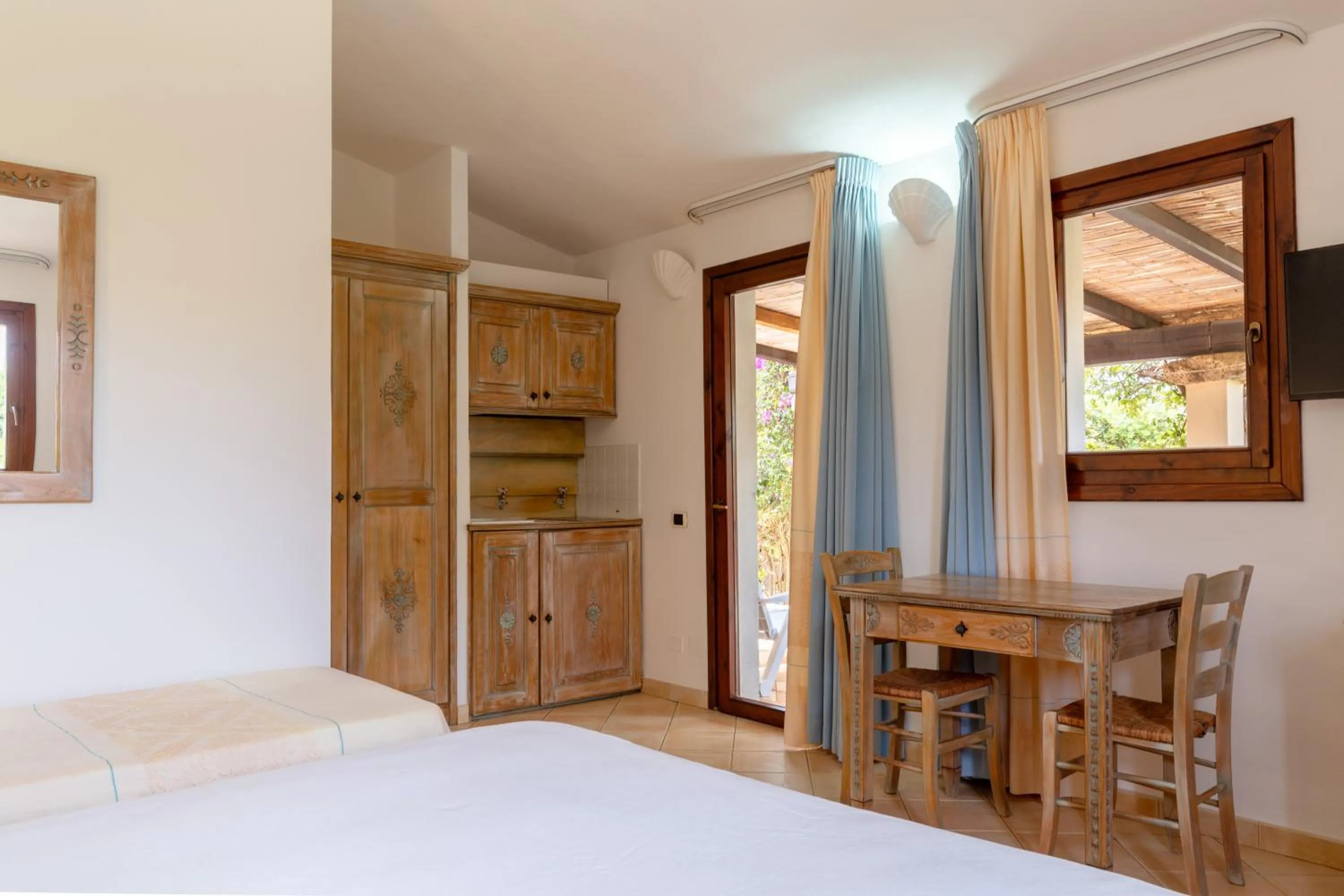 Bedroom, Bed in Porto Giunco Residence