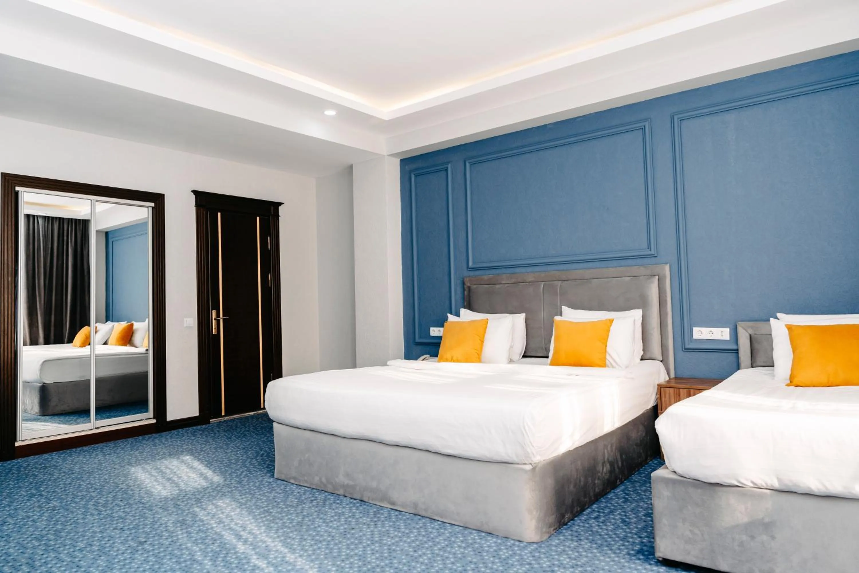 Bed in Grand Hotel Baku Central Park