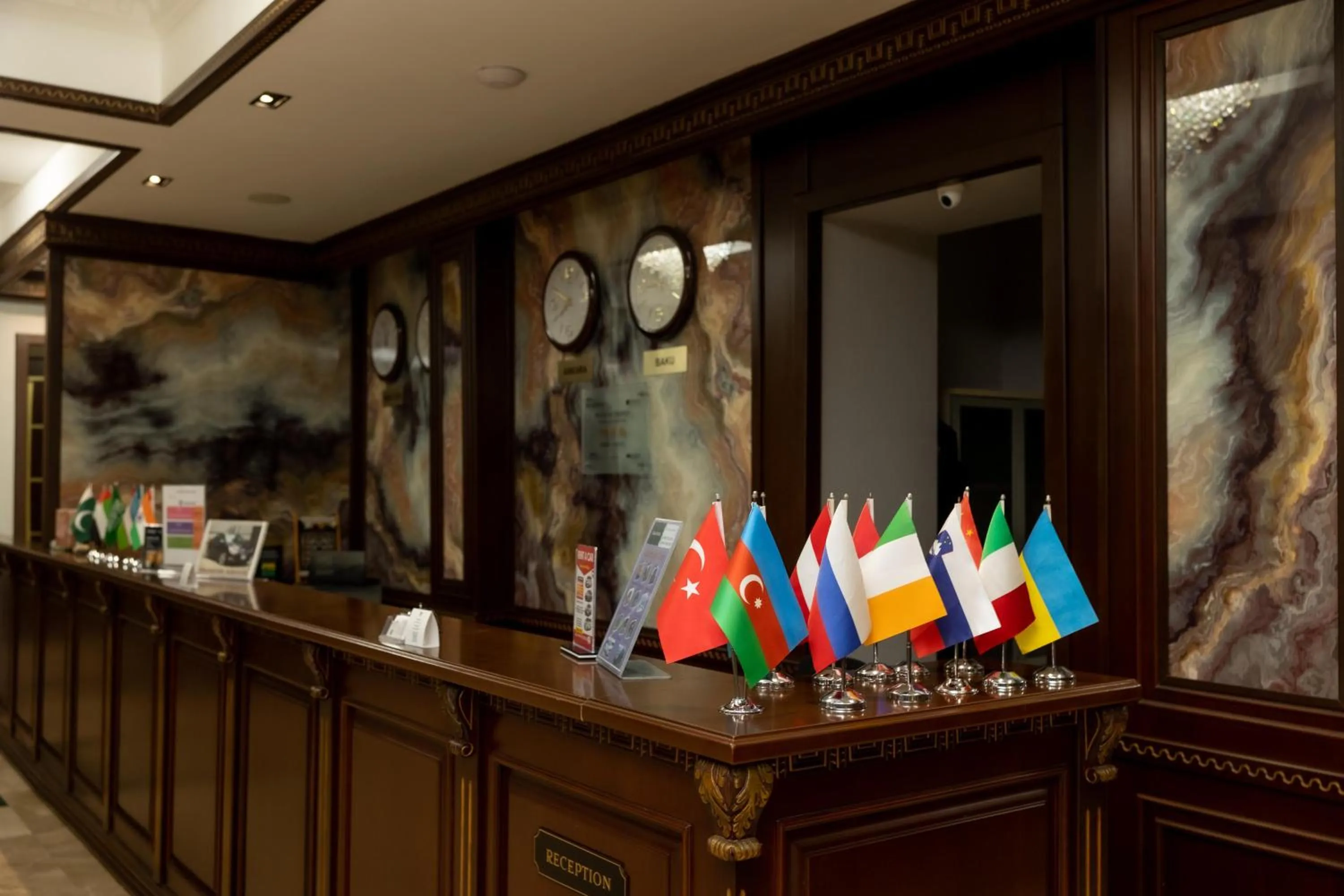 Lobby or reception in Grand Hotel Baku Central Park