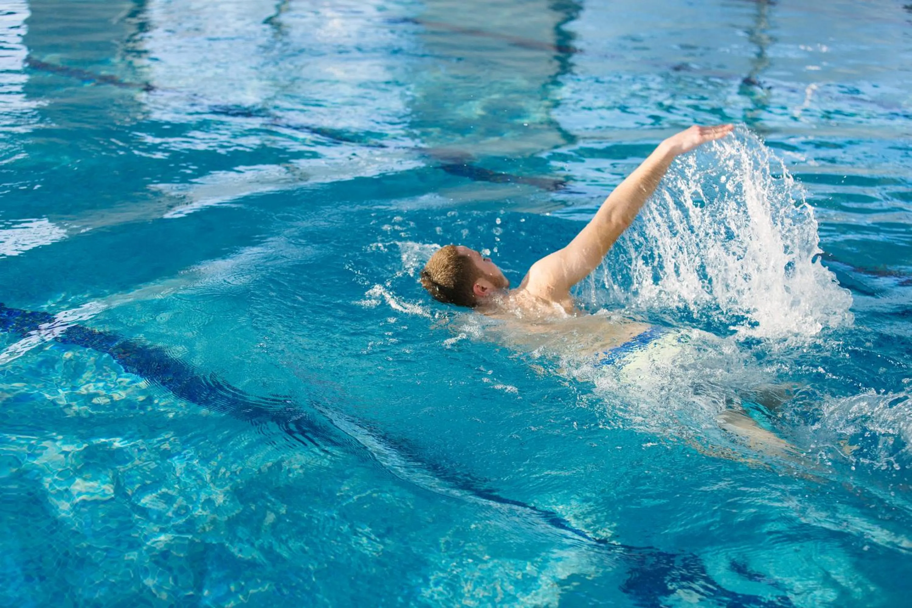 Swimming pool in Gabala Garden Hotel