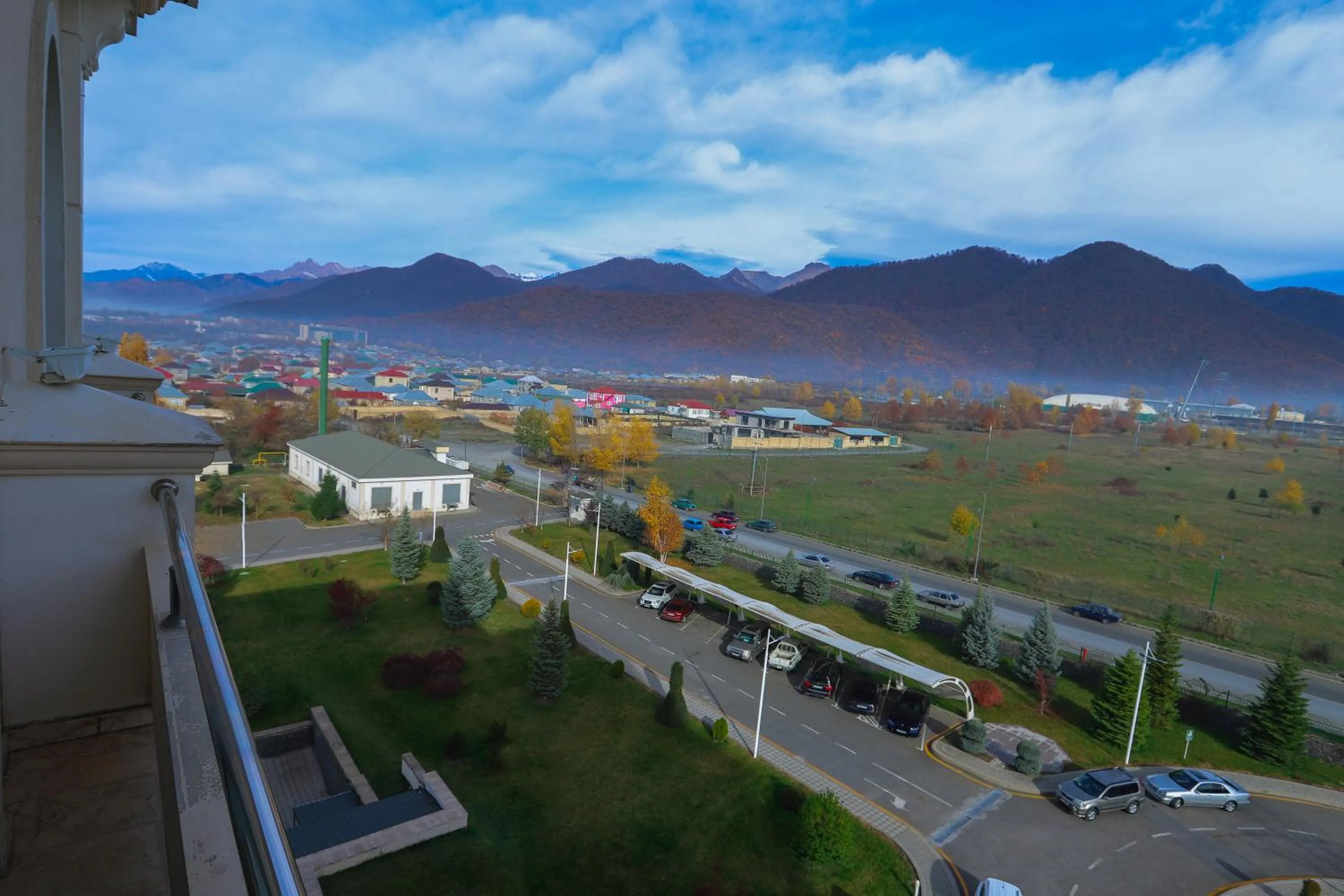 Mountain view in Gabala Garden Hotel