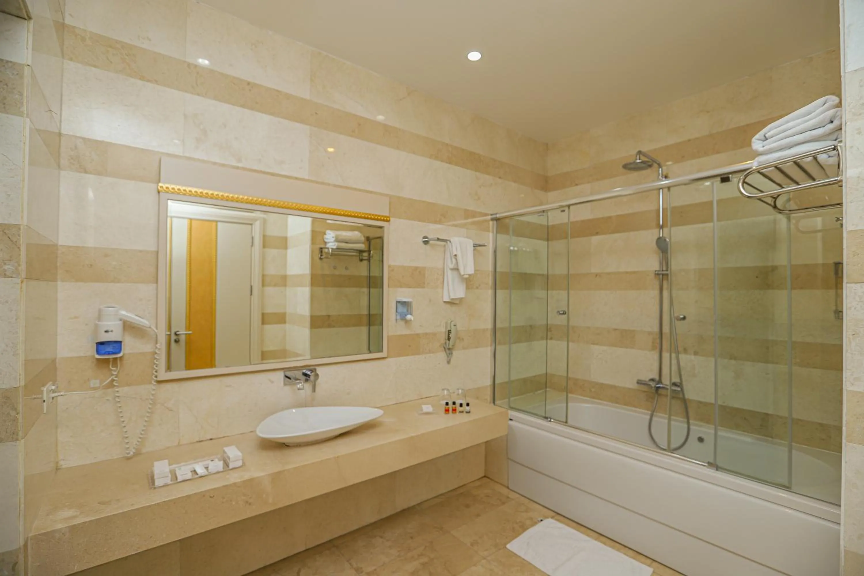 Bathroom in Gabala Garden Hotel