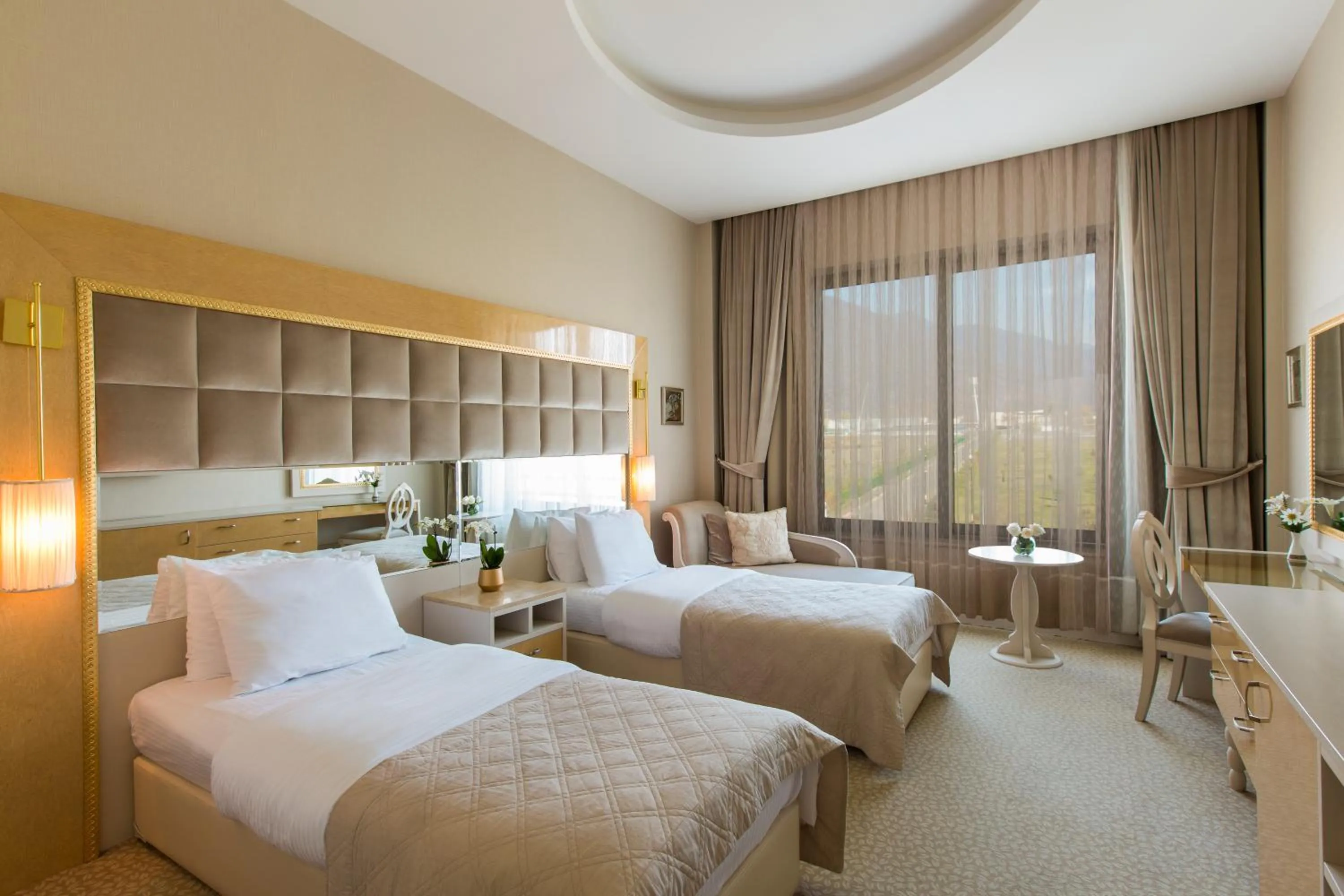 Photo of the whole room, Bed in Gabala Garden Hotel