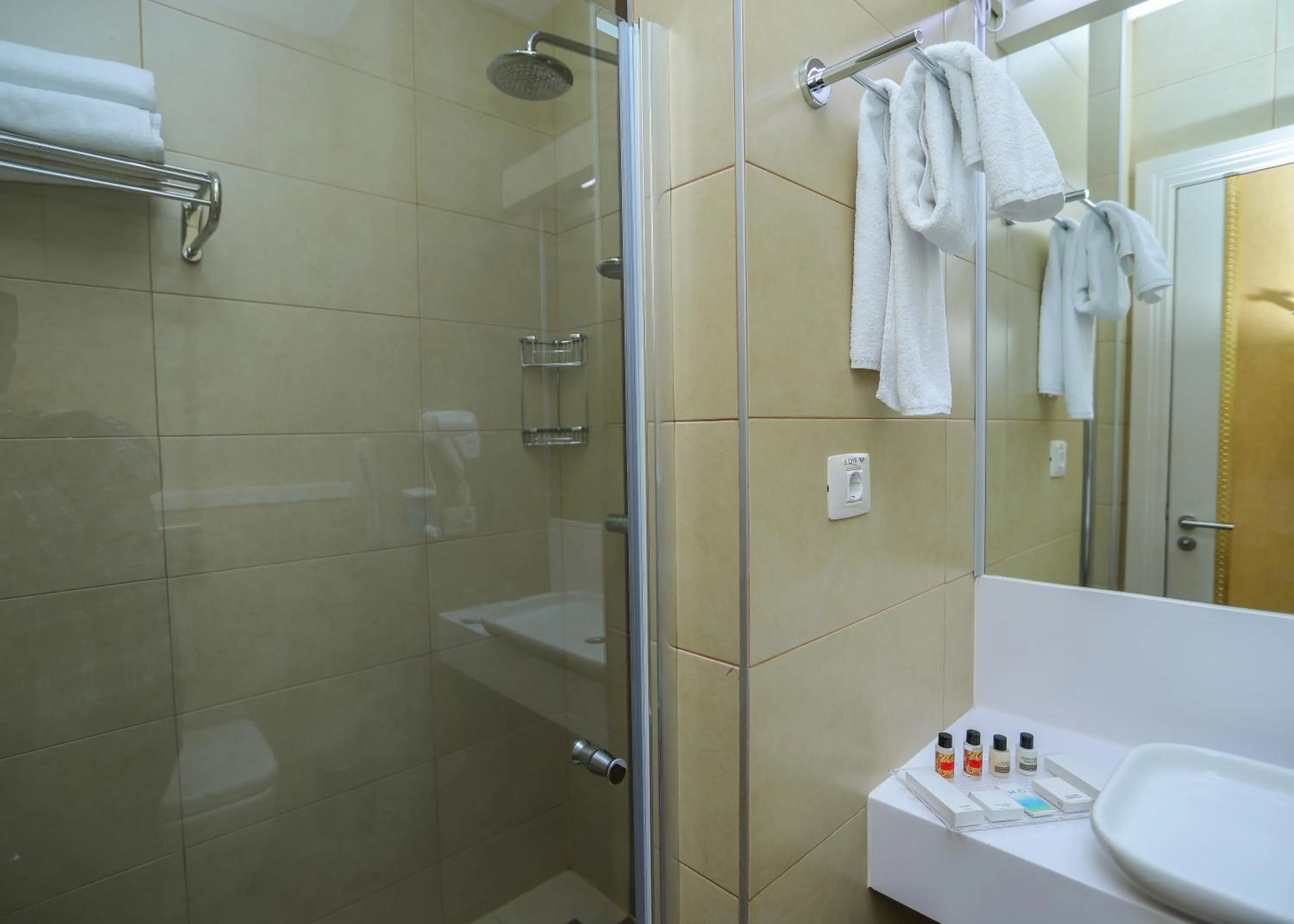 Bathroom in Gabala Garden Hotel