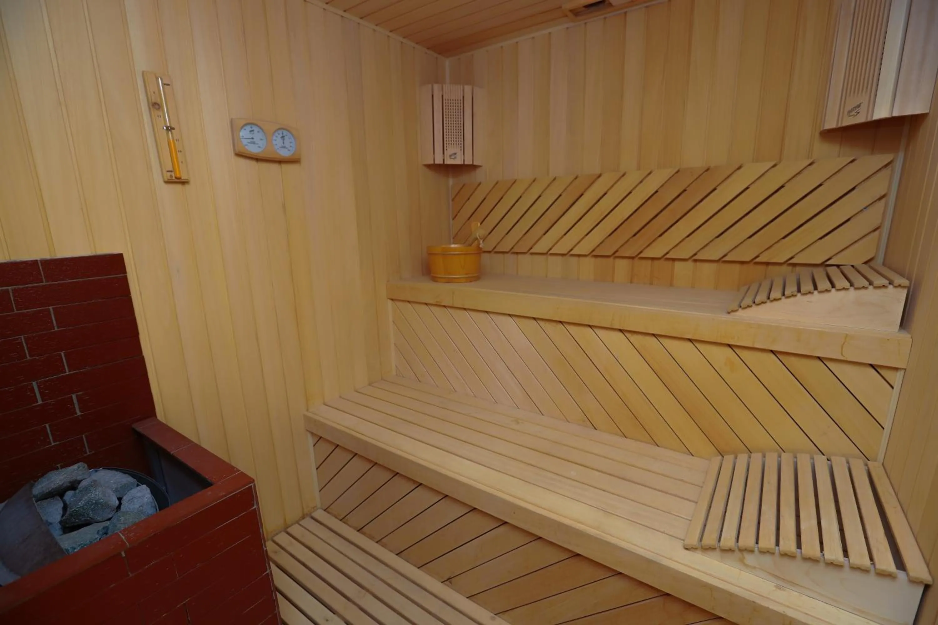 Sauna in Gabala Garden Hotel