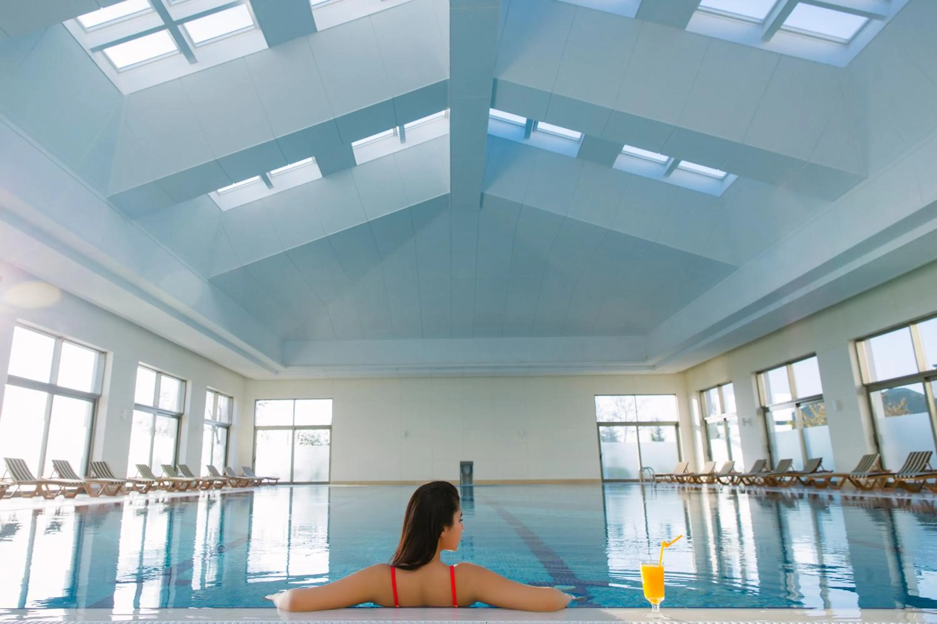 Swimming pool in Gabala Garden Hotel