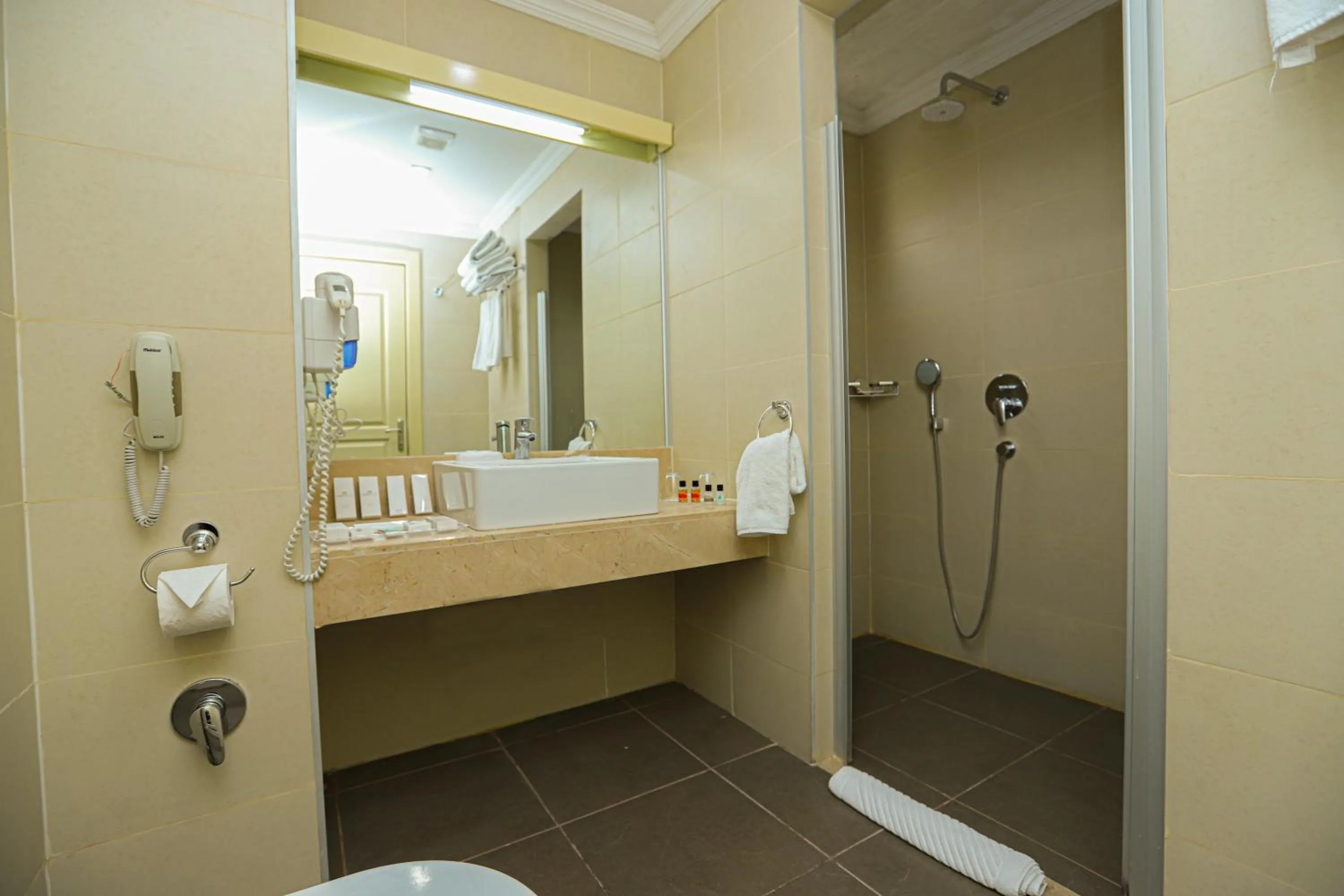 Bathroom in Gabala Garden Hotel