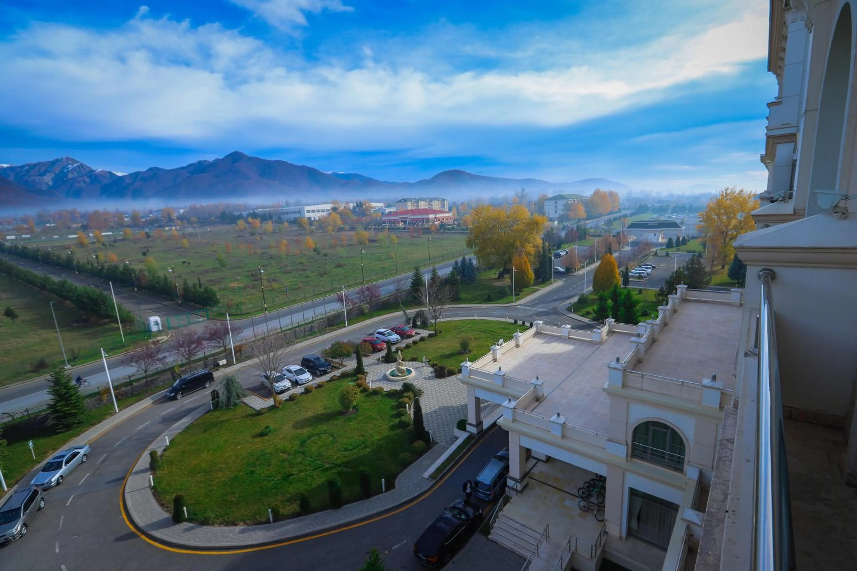 Mountain view in Gabala Garden Hotel