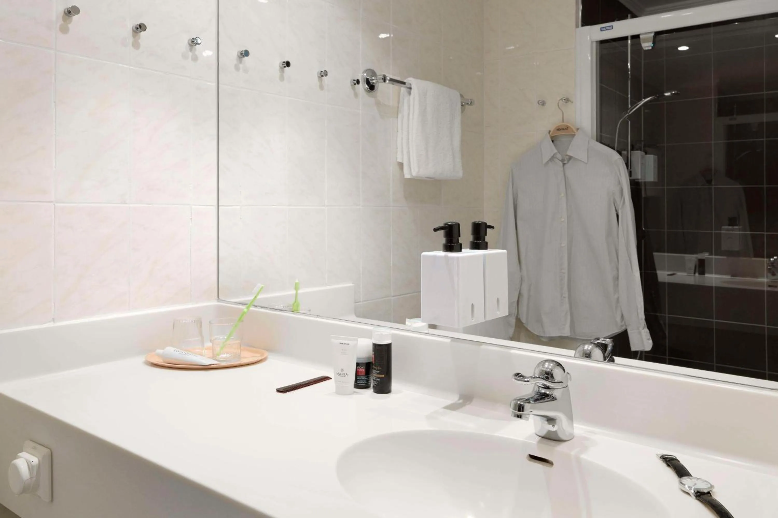 Bedroom in Scandic Star Sollentuna