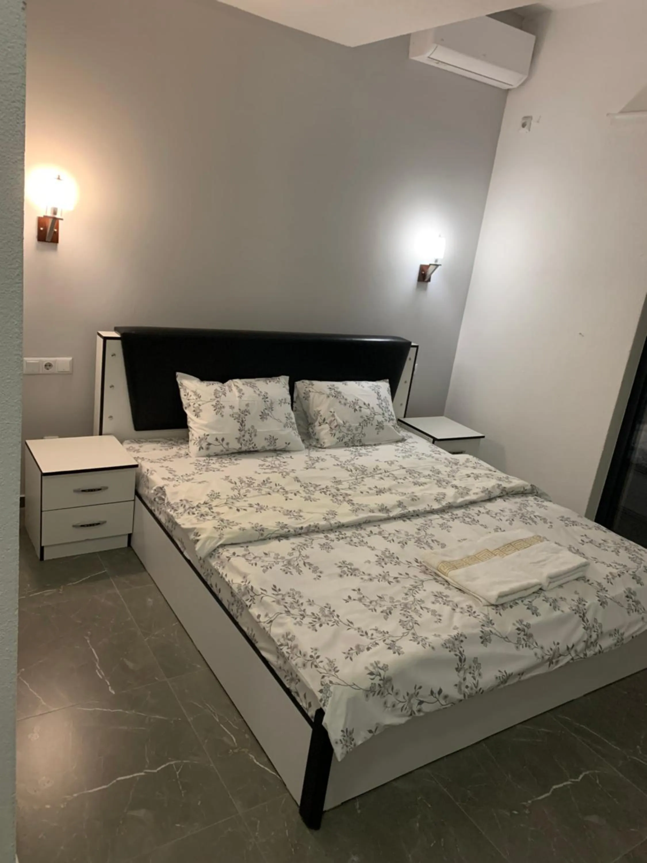 Bed in Hotel Albatros