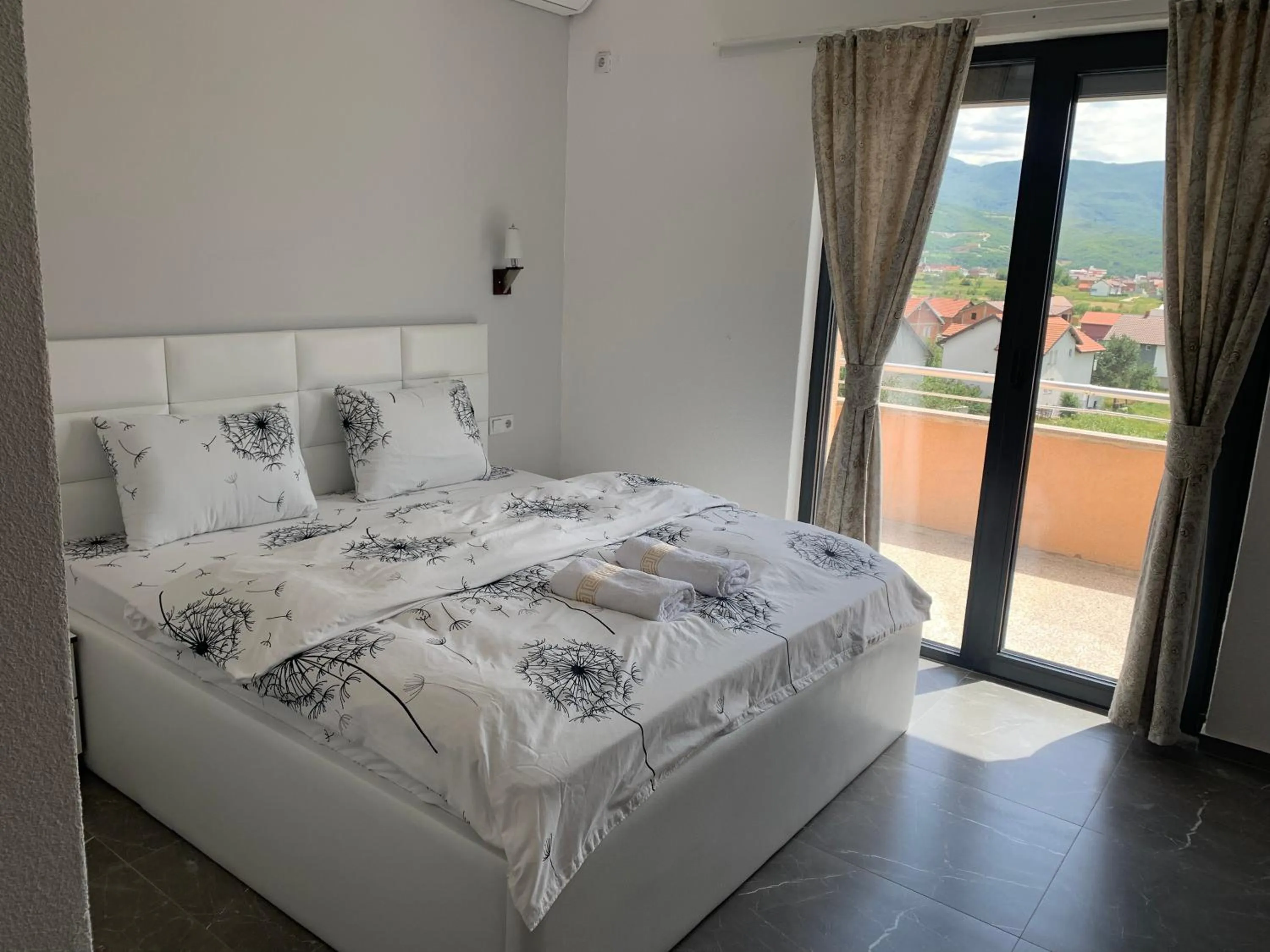 Bed in Hotel Albatros