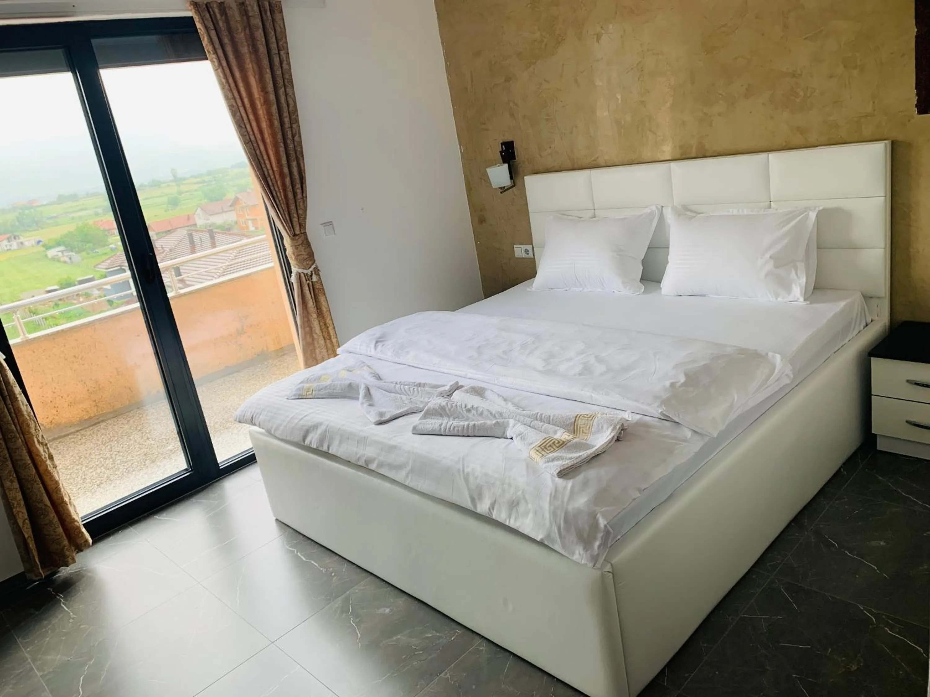 Bed in Hotel Albatros