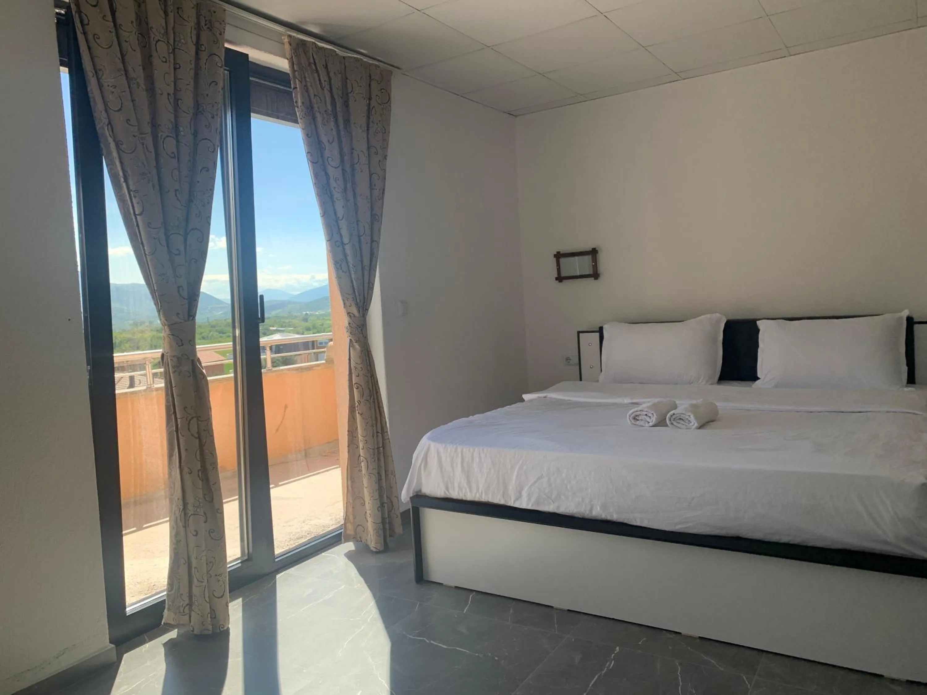 Bed in Hotel Albatros