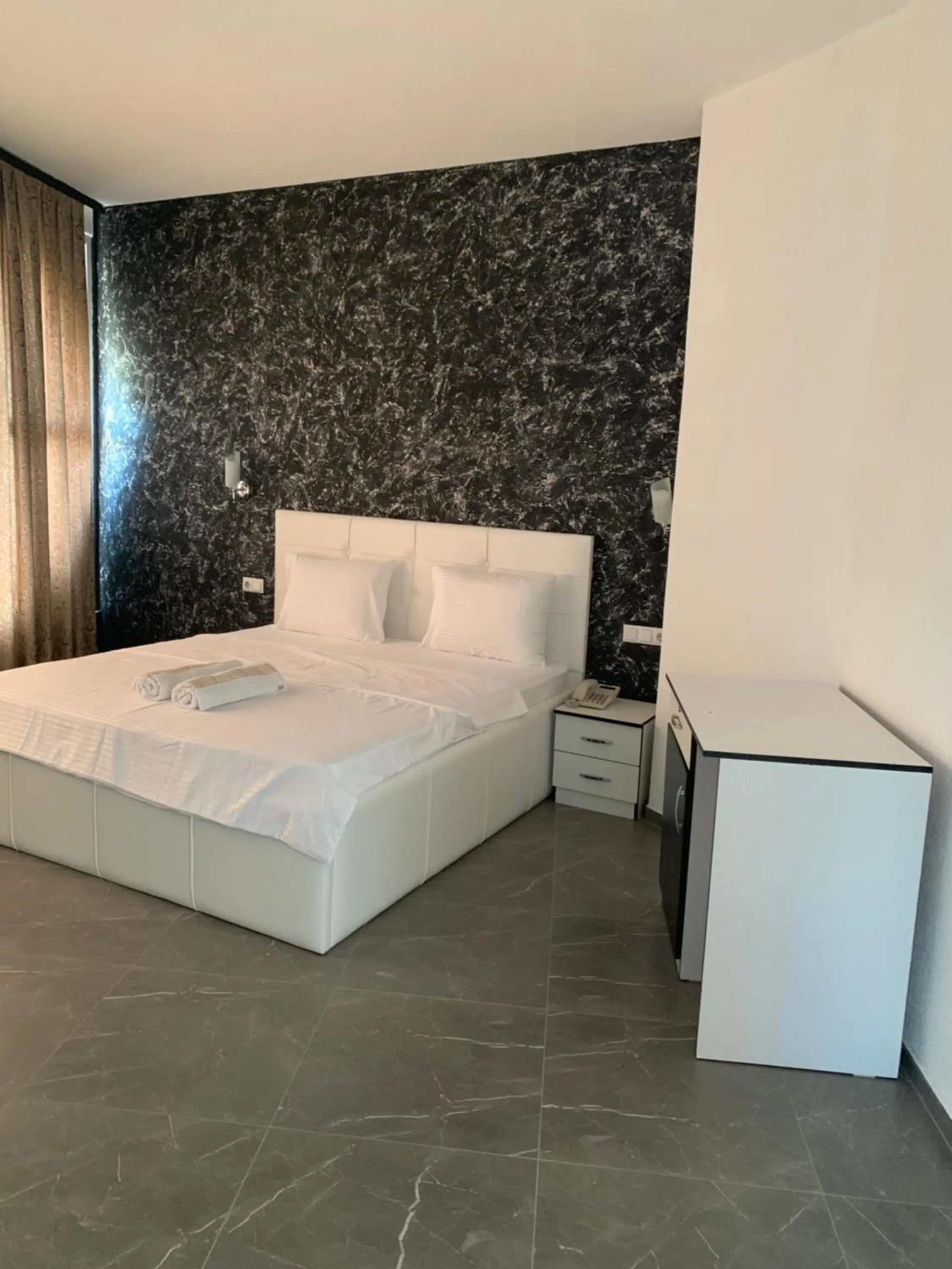 Bed in Hotel Albatros