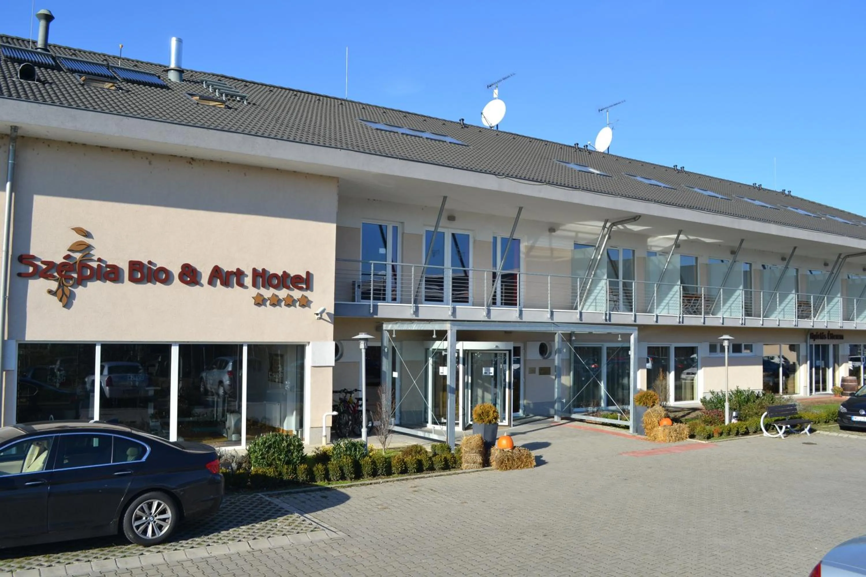 Property building in Szépia Bio and Art Hotel