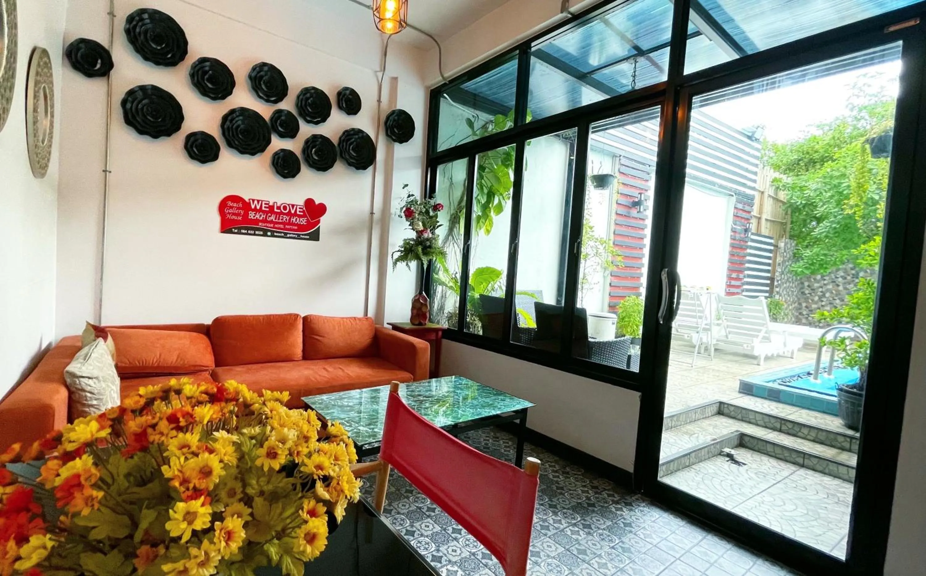 Lobby or reception in Beach Gallery House