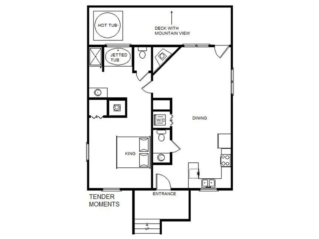 Floor plan in Tender Moments