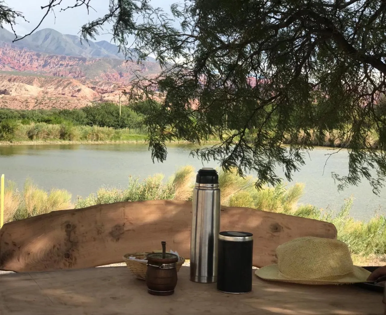 River view in Hotel Castillos de Cafayate