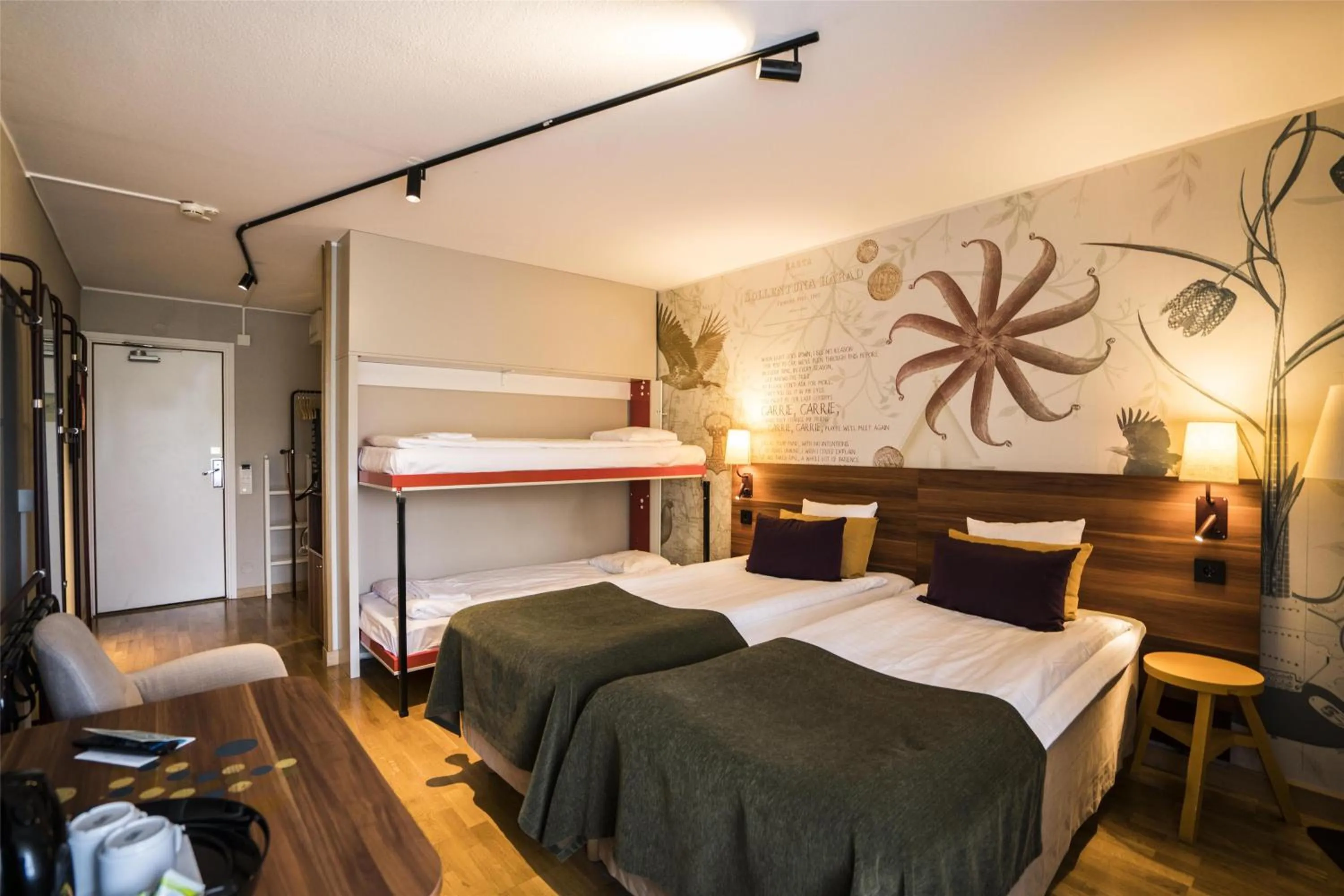 Bedroom, Bed in Scandic Upplands Väsby