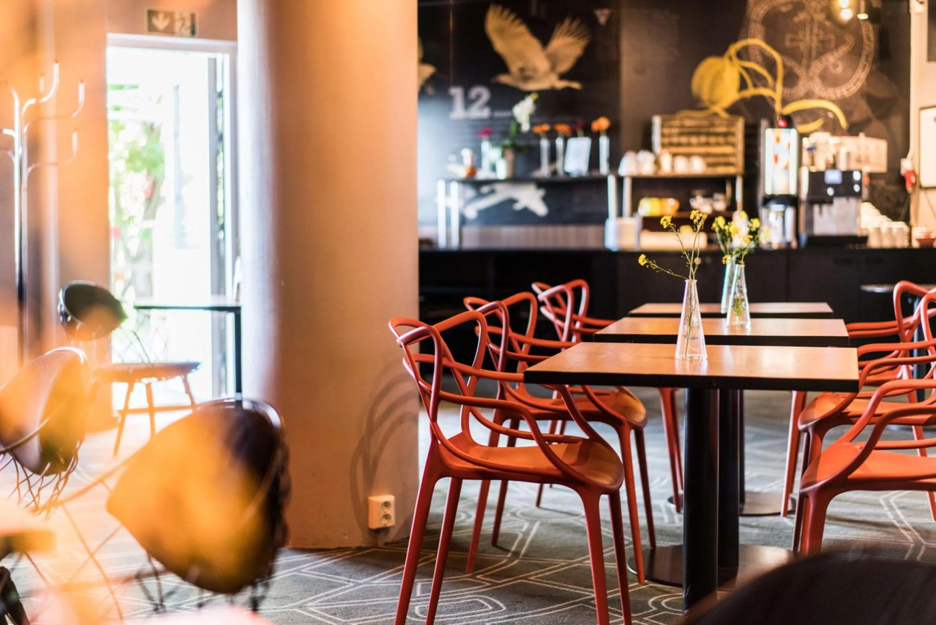 Lobby or reception in Scandic Upplands Väsby