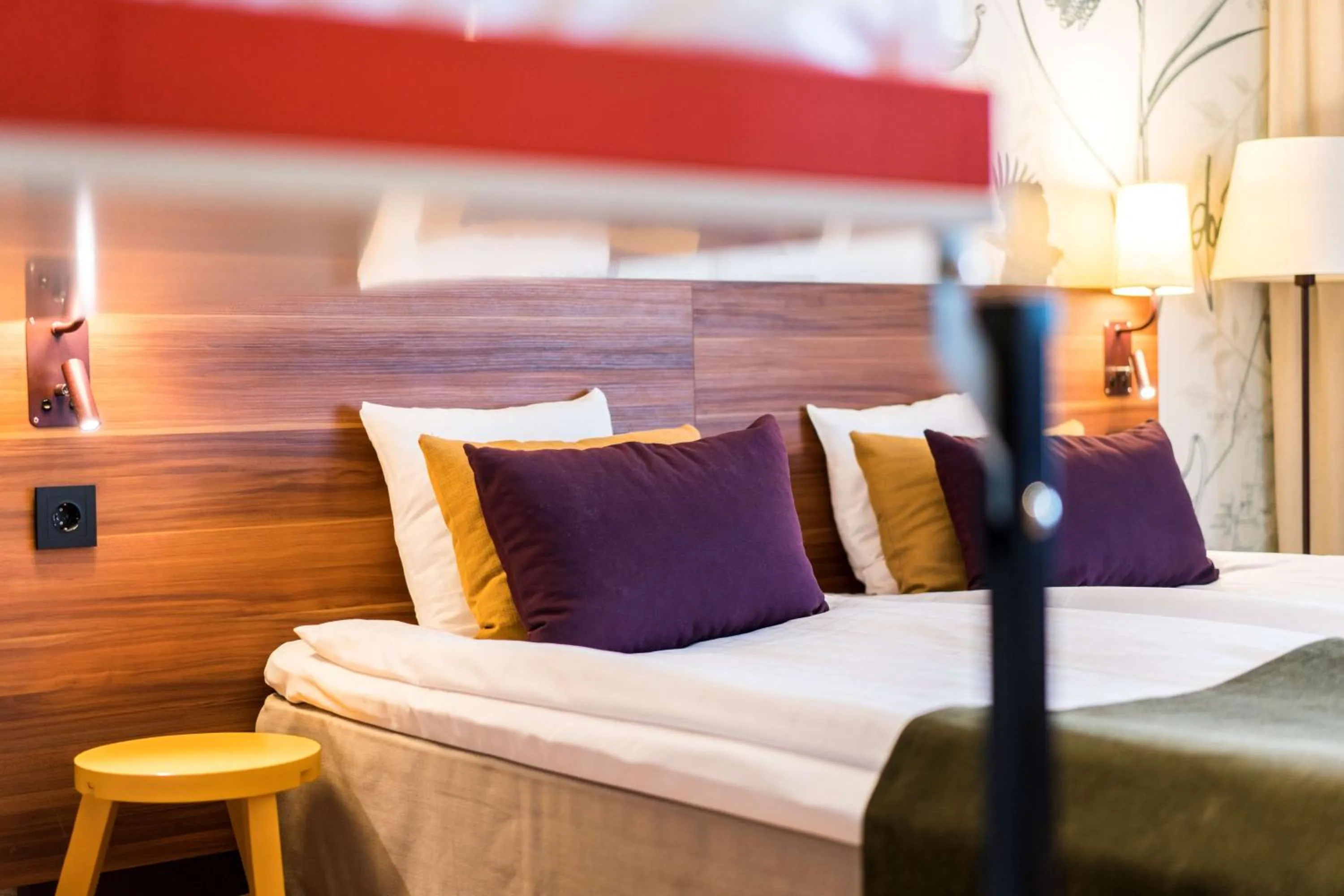 Bedroom, Bed in Scandic Upplands Väsby