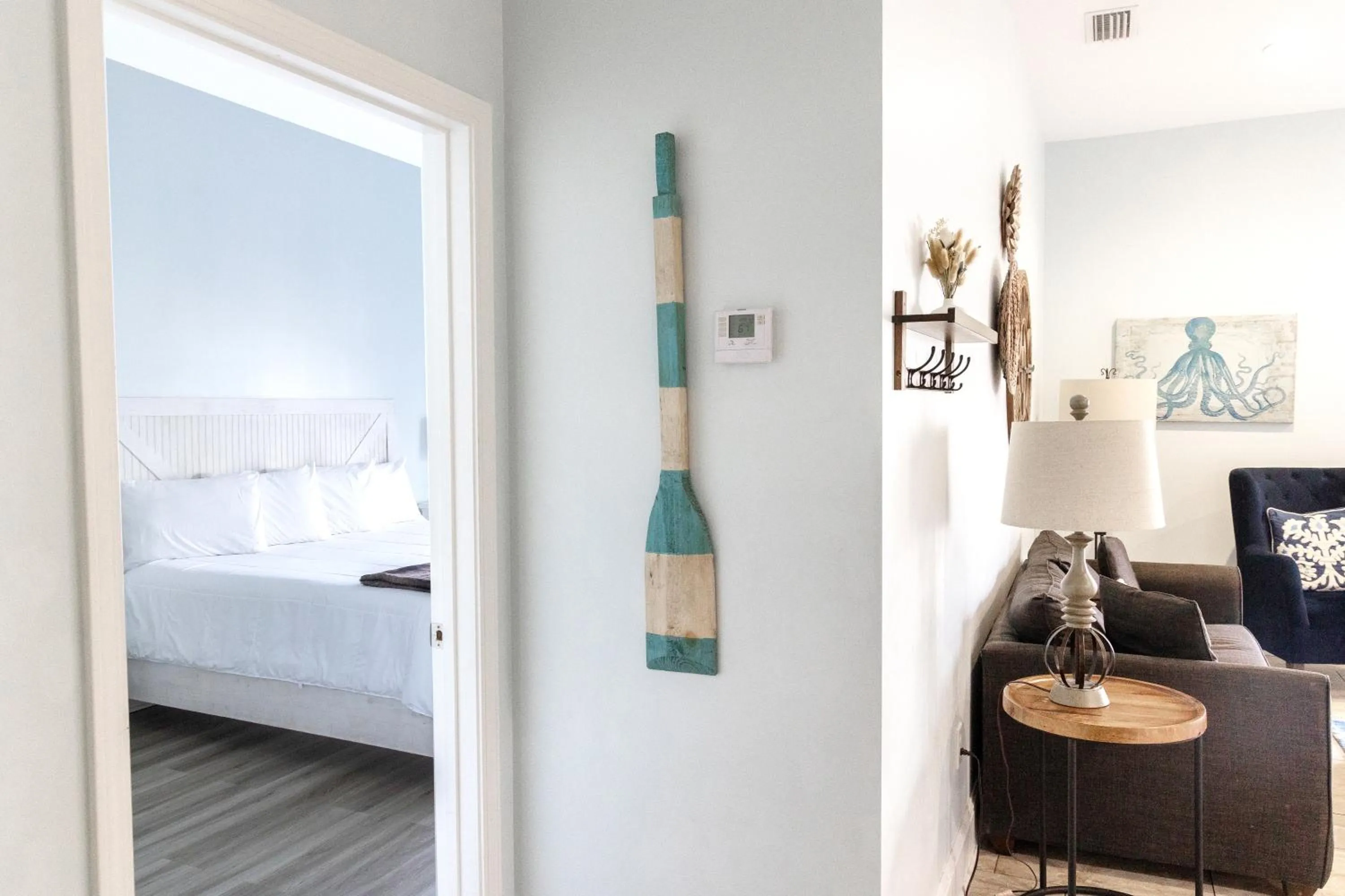 Bed in Hotel Whiskey in Pass Christian