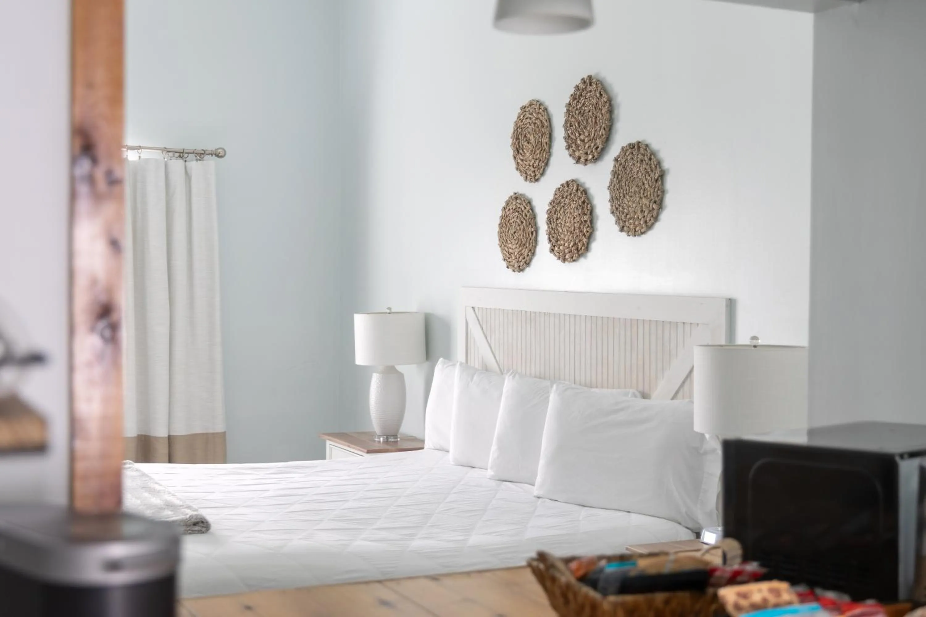 Bed in Hotel Whiskey in Pass Christian