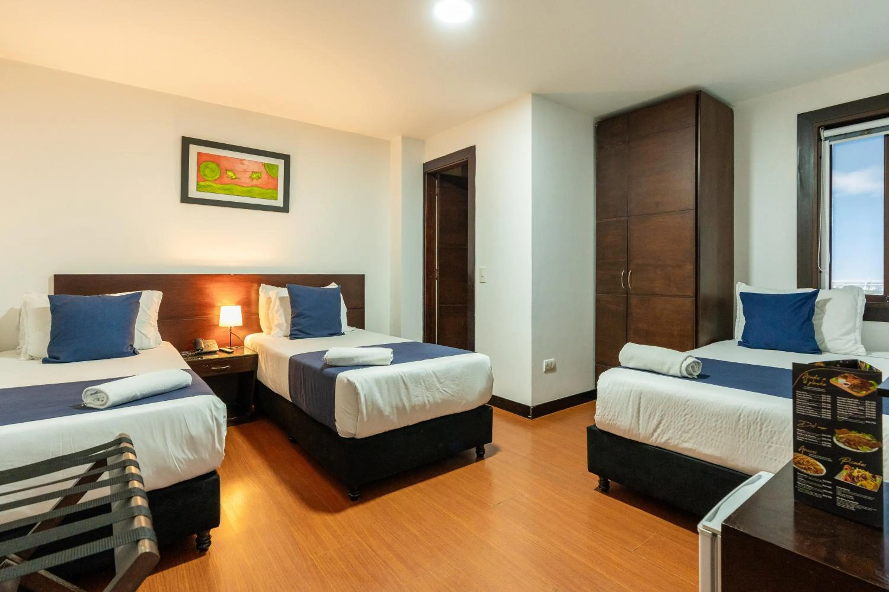 Bed in Hotel Bogota Resort