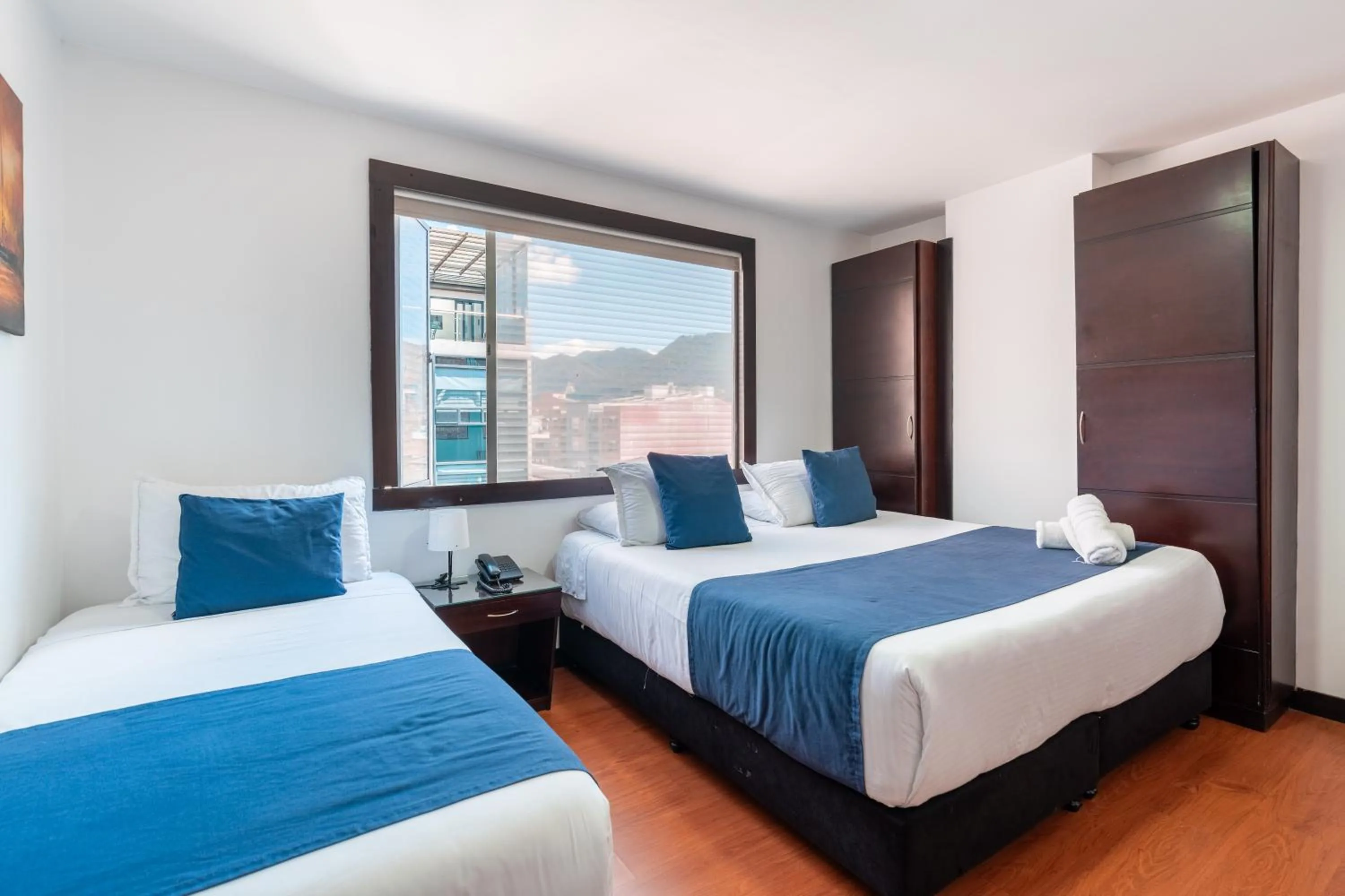 Bed in Hotel Bogota Resort