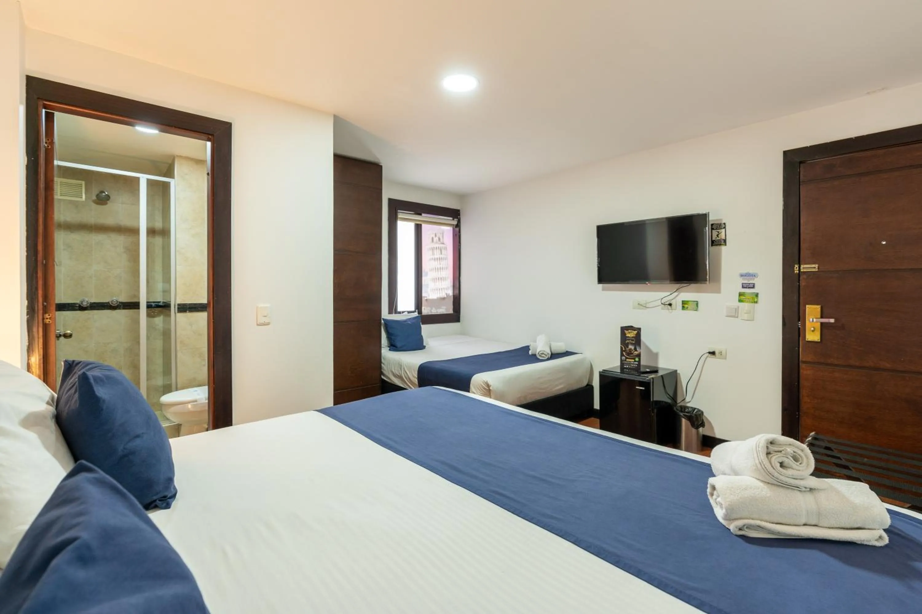 Bed in Hotel Bogota Resort