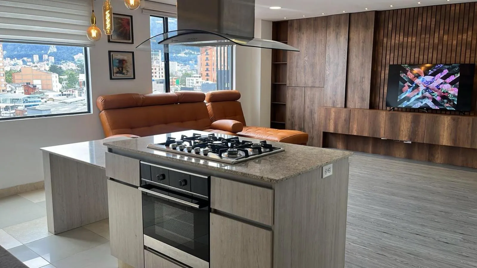 Kitchen or kitchenette in Hotel Bogota Resort