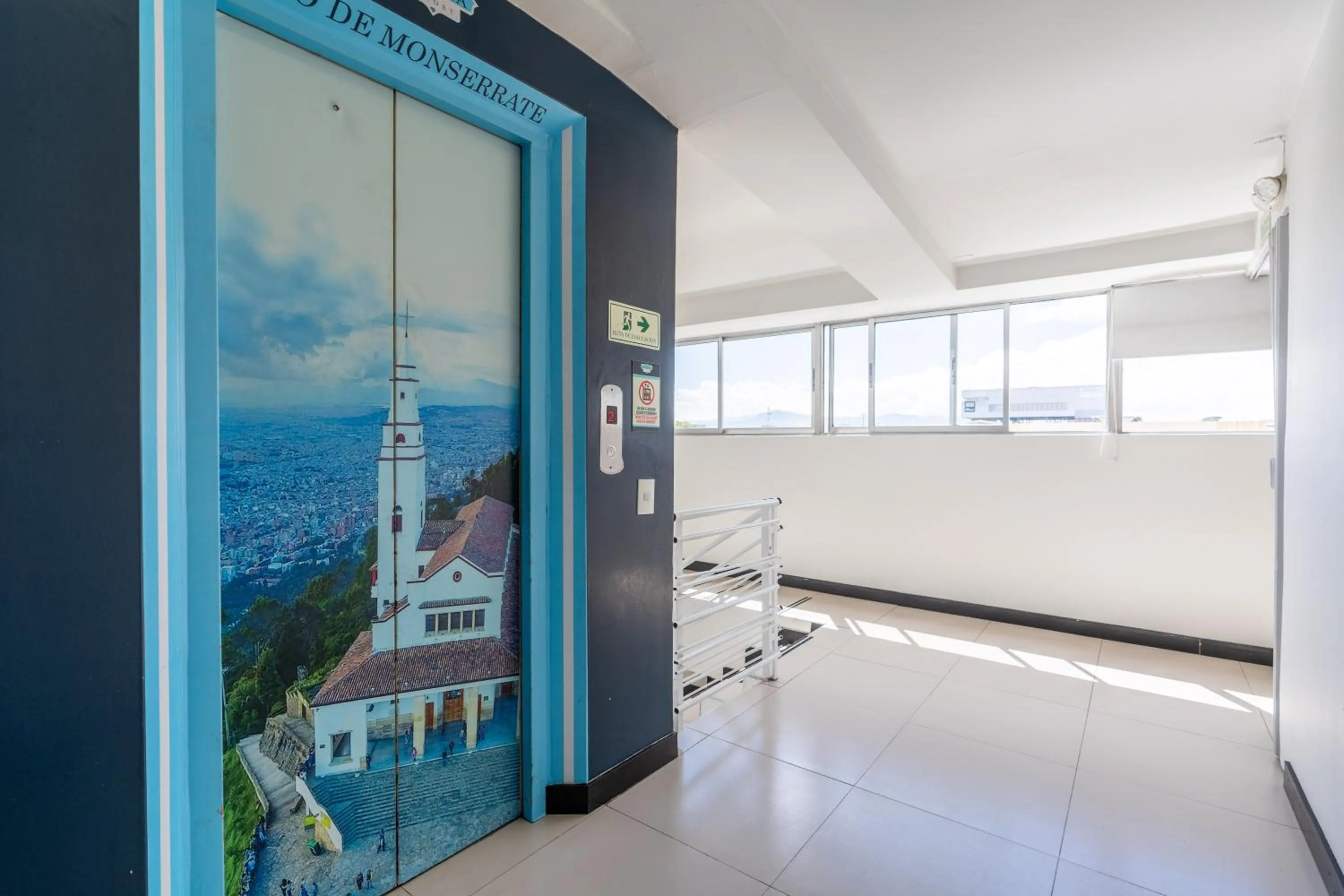 elevator in Hotel Bogota Resort