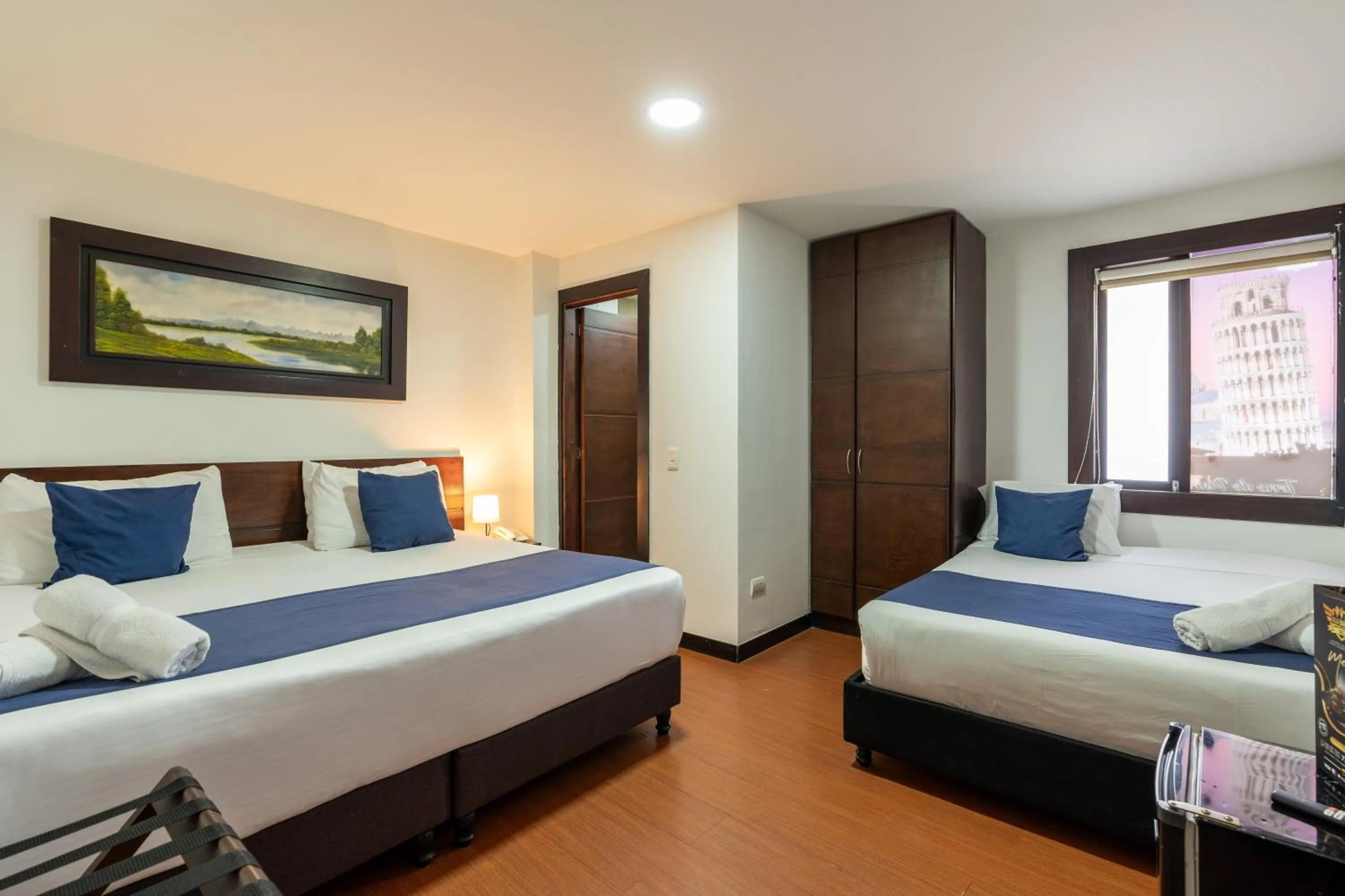 Bed in Hotel Bogota Resort