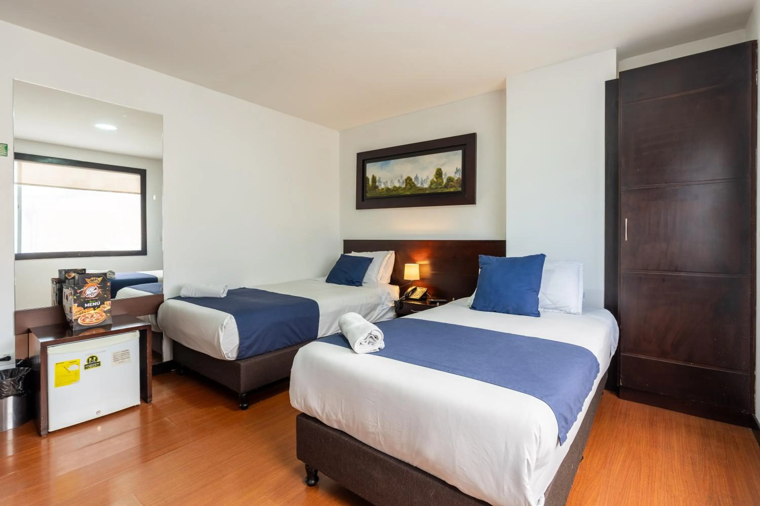 Bed in Hotel Bogota Resort