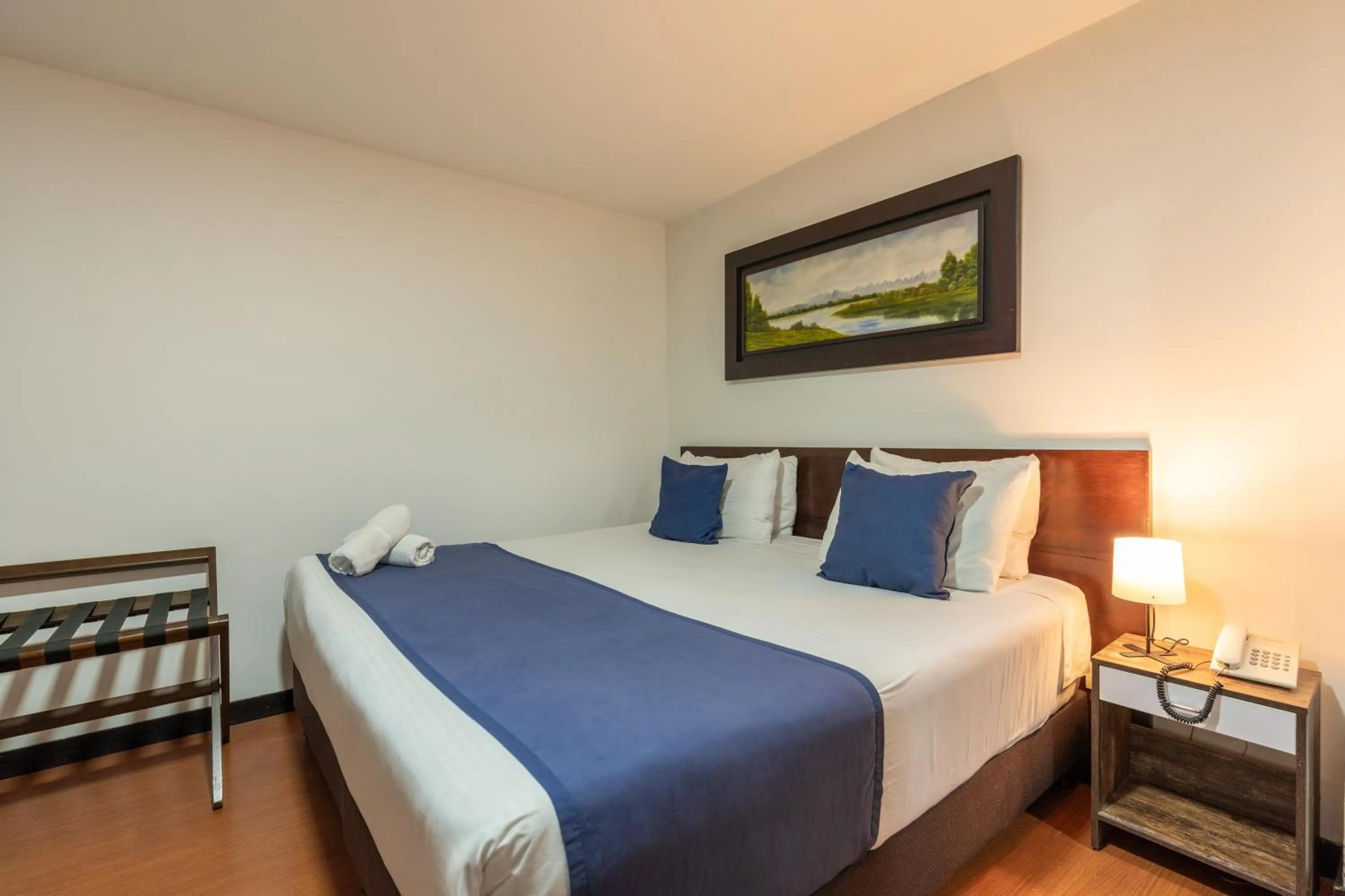 Bed in Hotel Bogota Resort