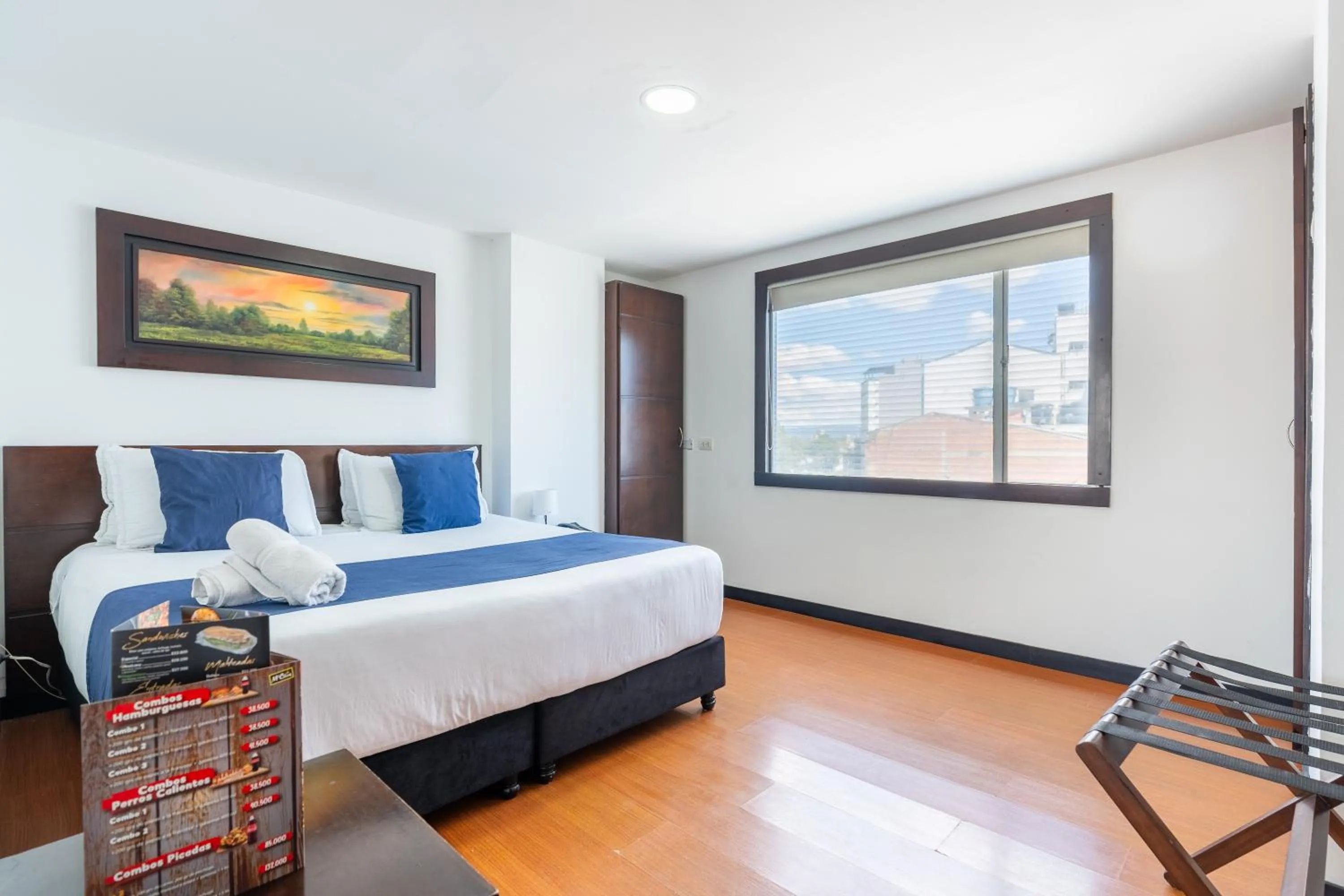 Bed in Hotel Bogota Resort