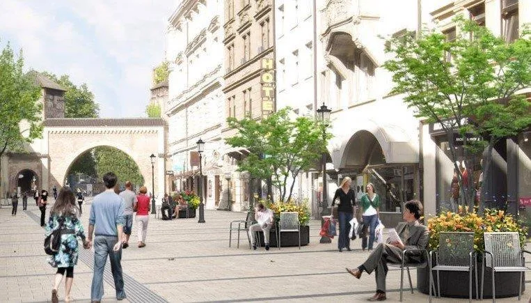 Facade/entrance in Hotel Atlanta