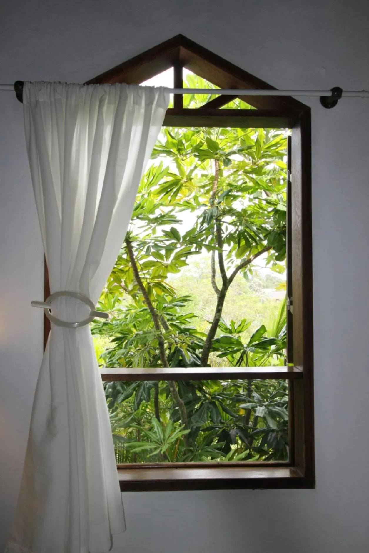 Garden view in Pousada Sunset