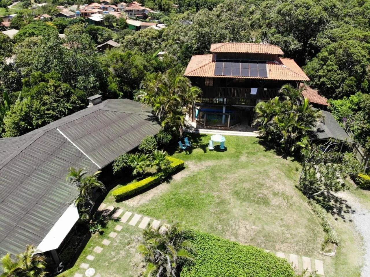 Bird's eye view in Pousada Sunset
