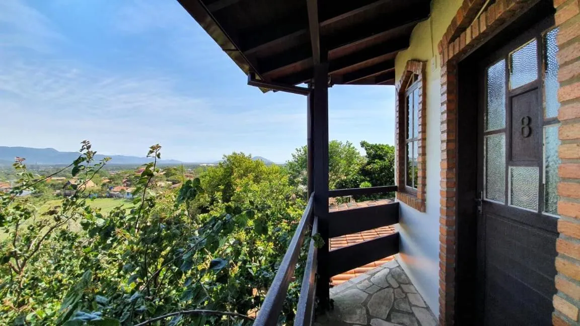 Balcony/Terrace in Pousada Sunset