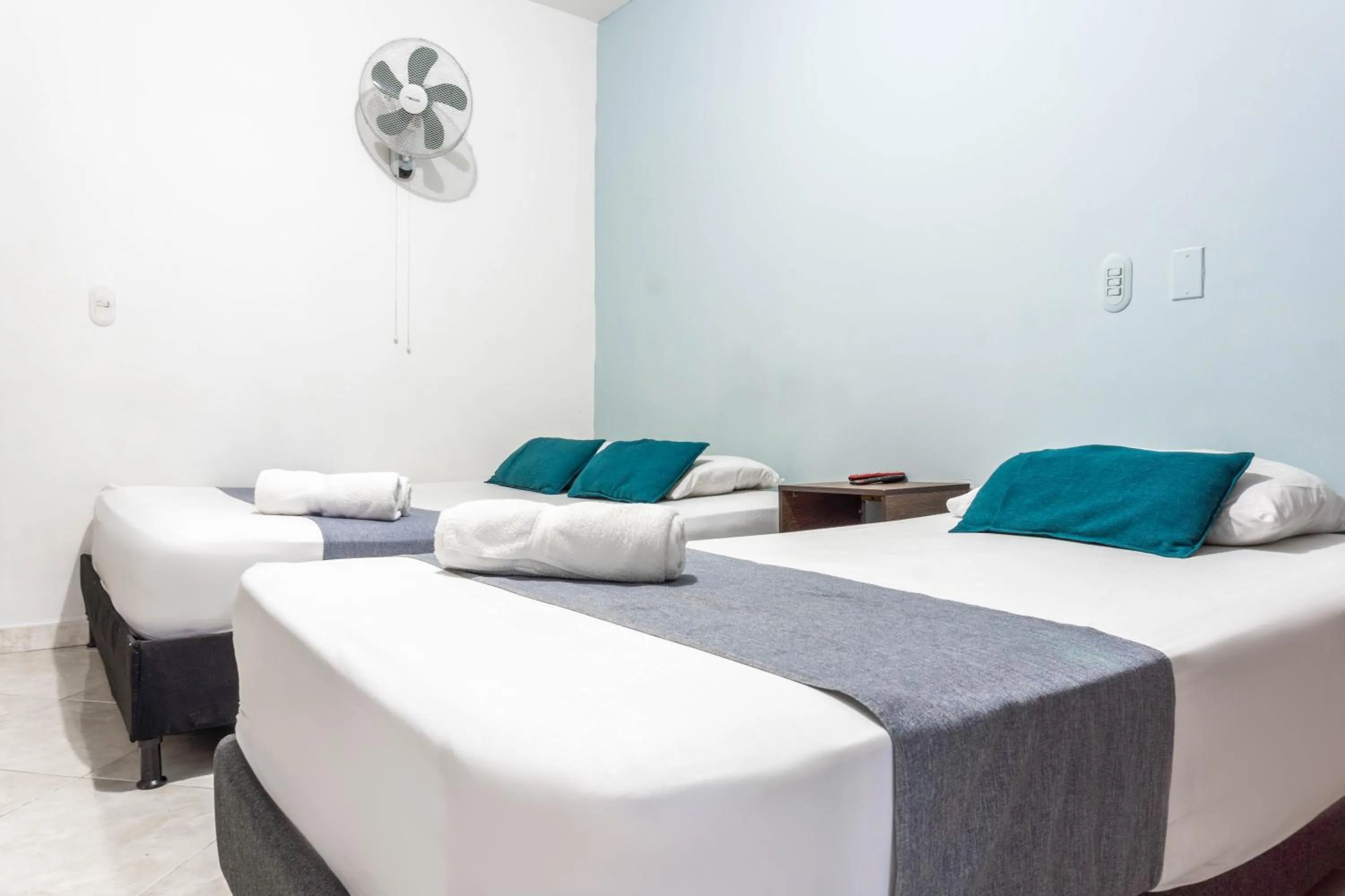 Bedroom, Bed in Ayenda 1228 Balcones de la 70