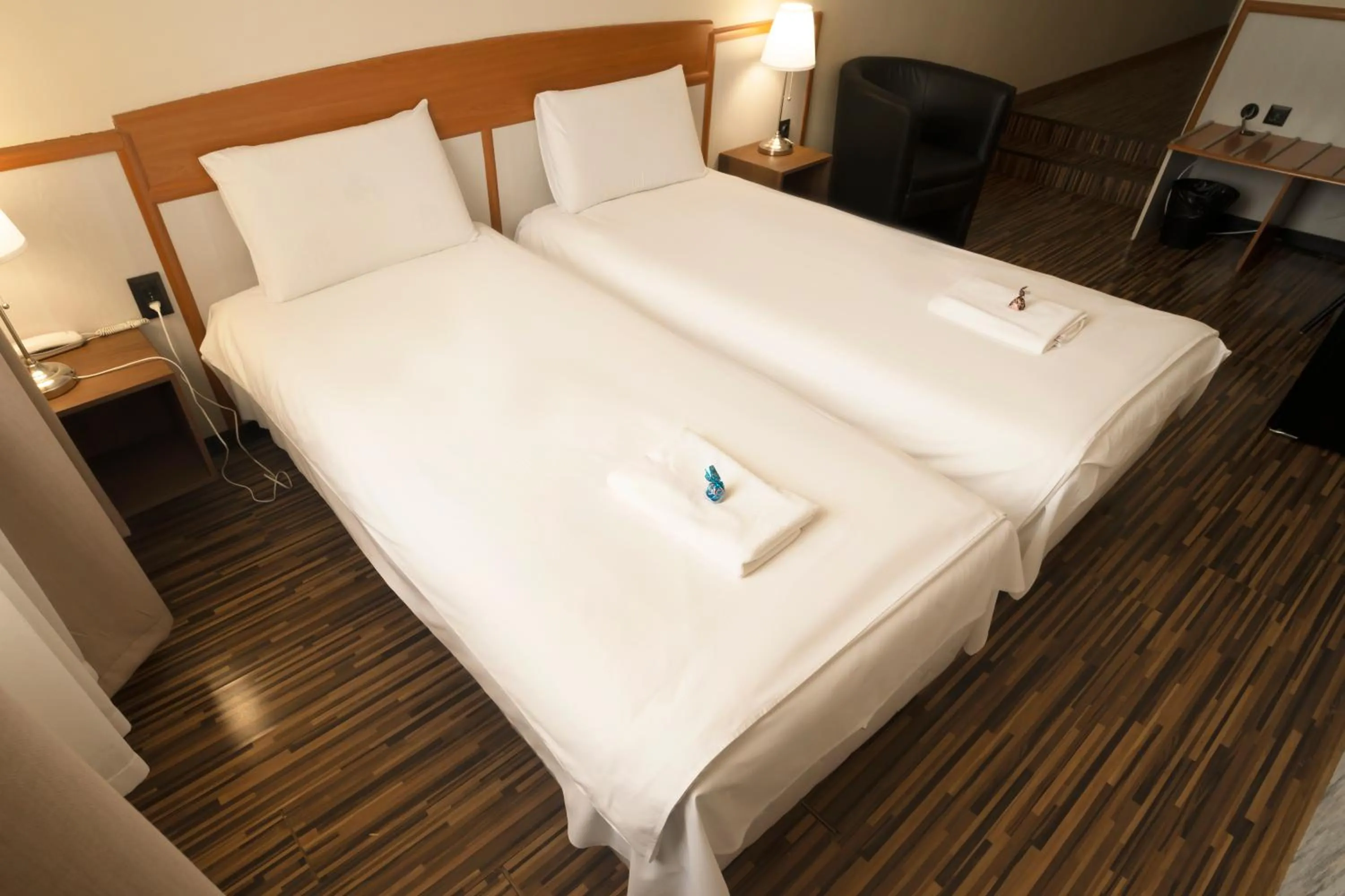 Bed in Korona Hotel