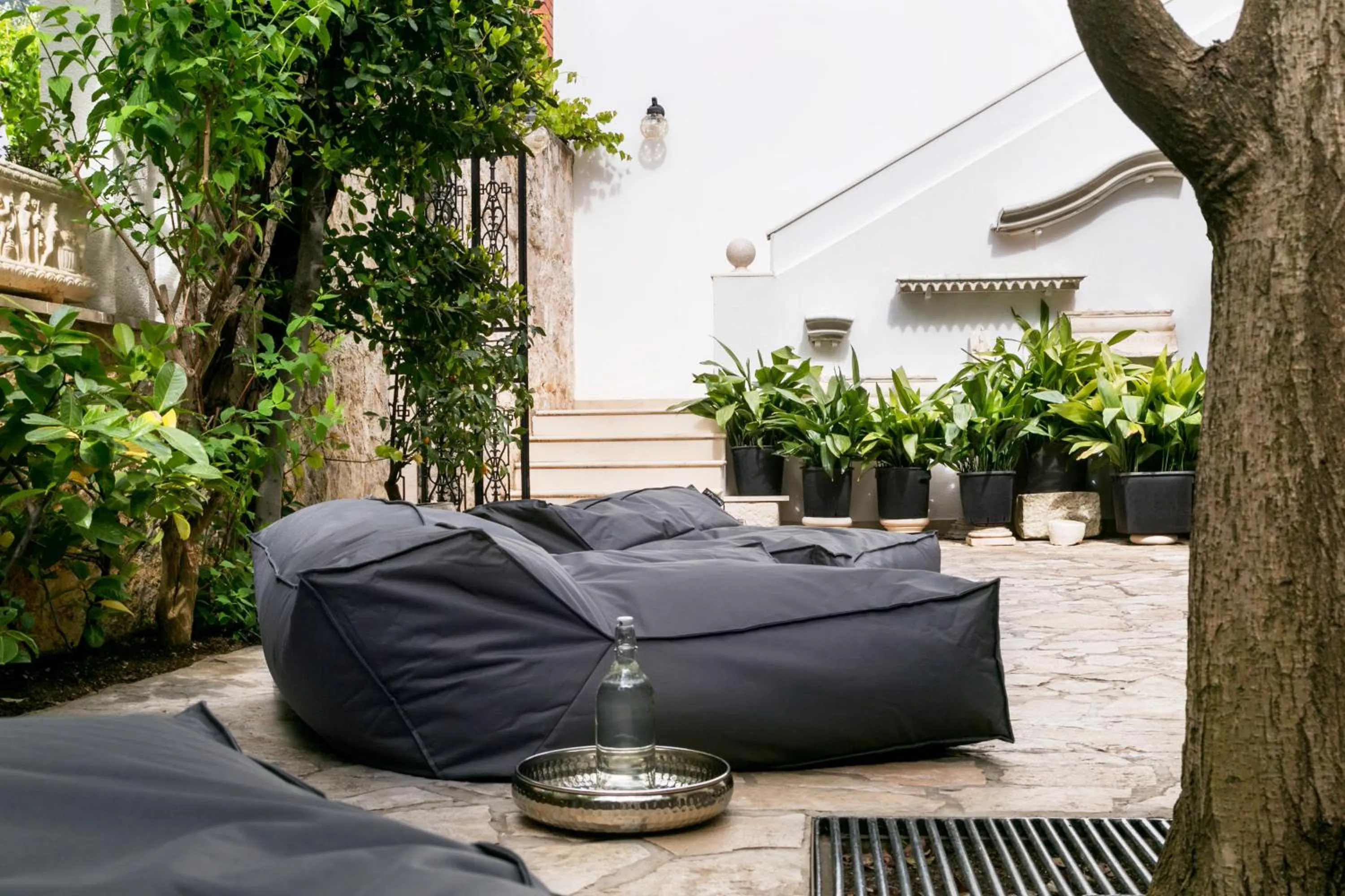 Patio in Villa Giardino Heritage Boutique Hotel Bol